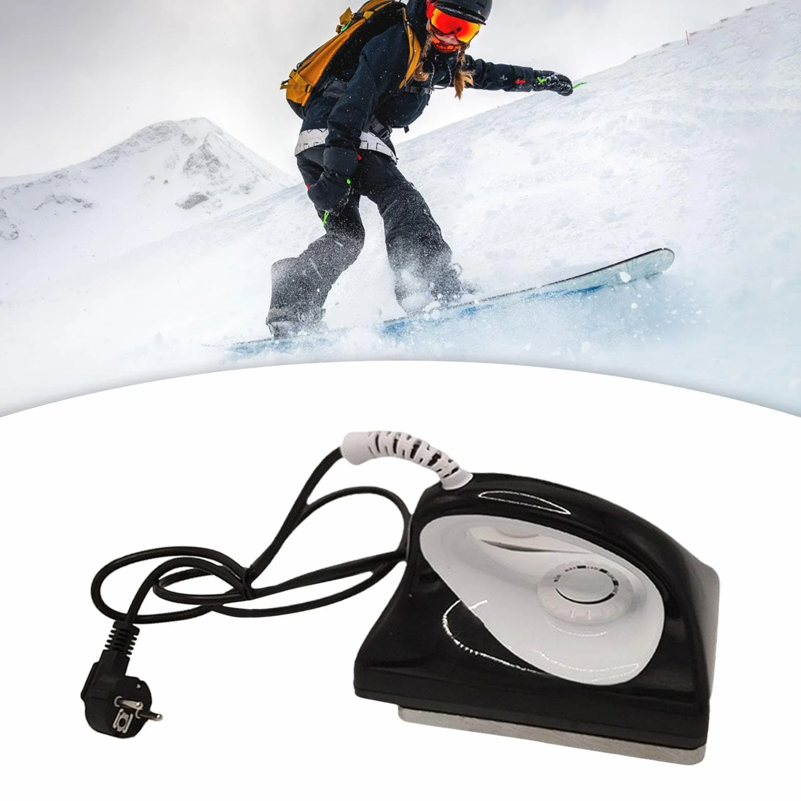 Harilla Fer à Farter pour Snowboards, Plaque Métallique, Contrôle Précis