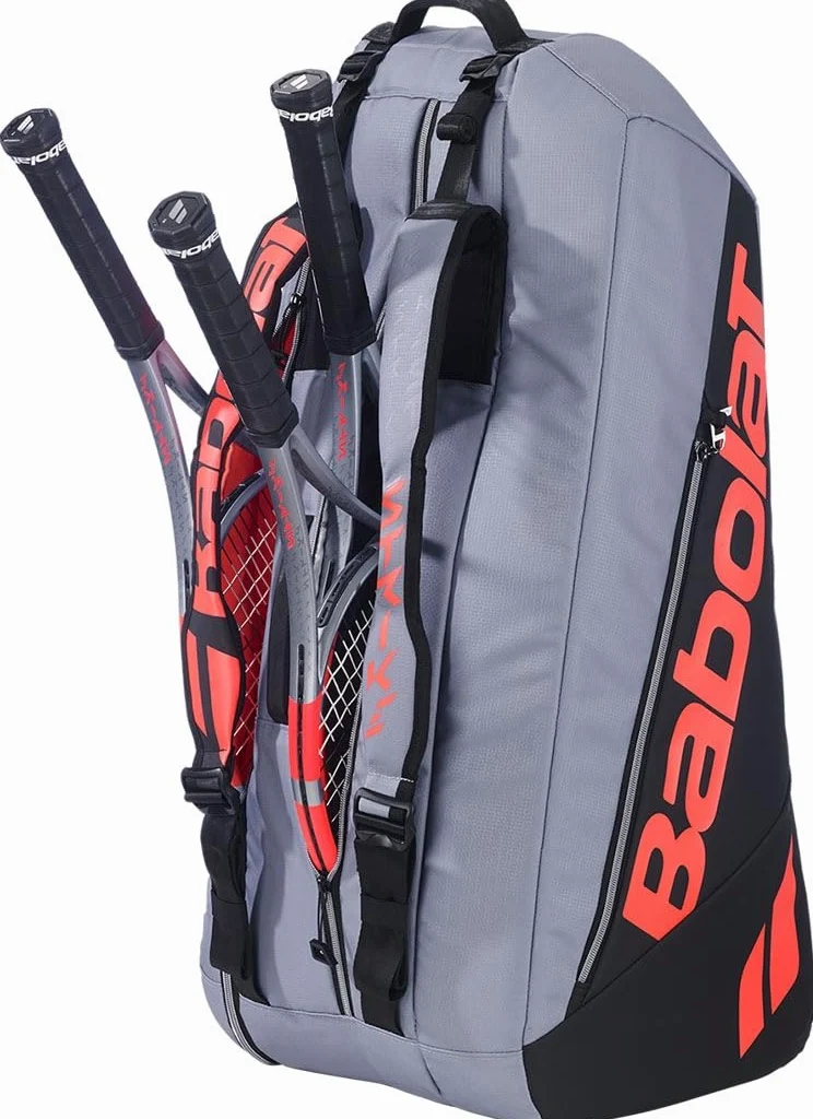 Babolat, Sac à Raquette Pure Strike, Design Élégant et Idéal grâce à sa Grande Capacité, il est Confortable et Durable, Un Accessoire de Sport Pratique et Polyvalent