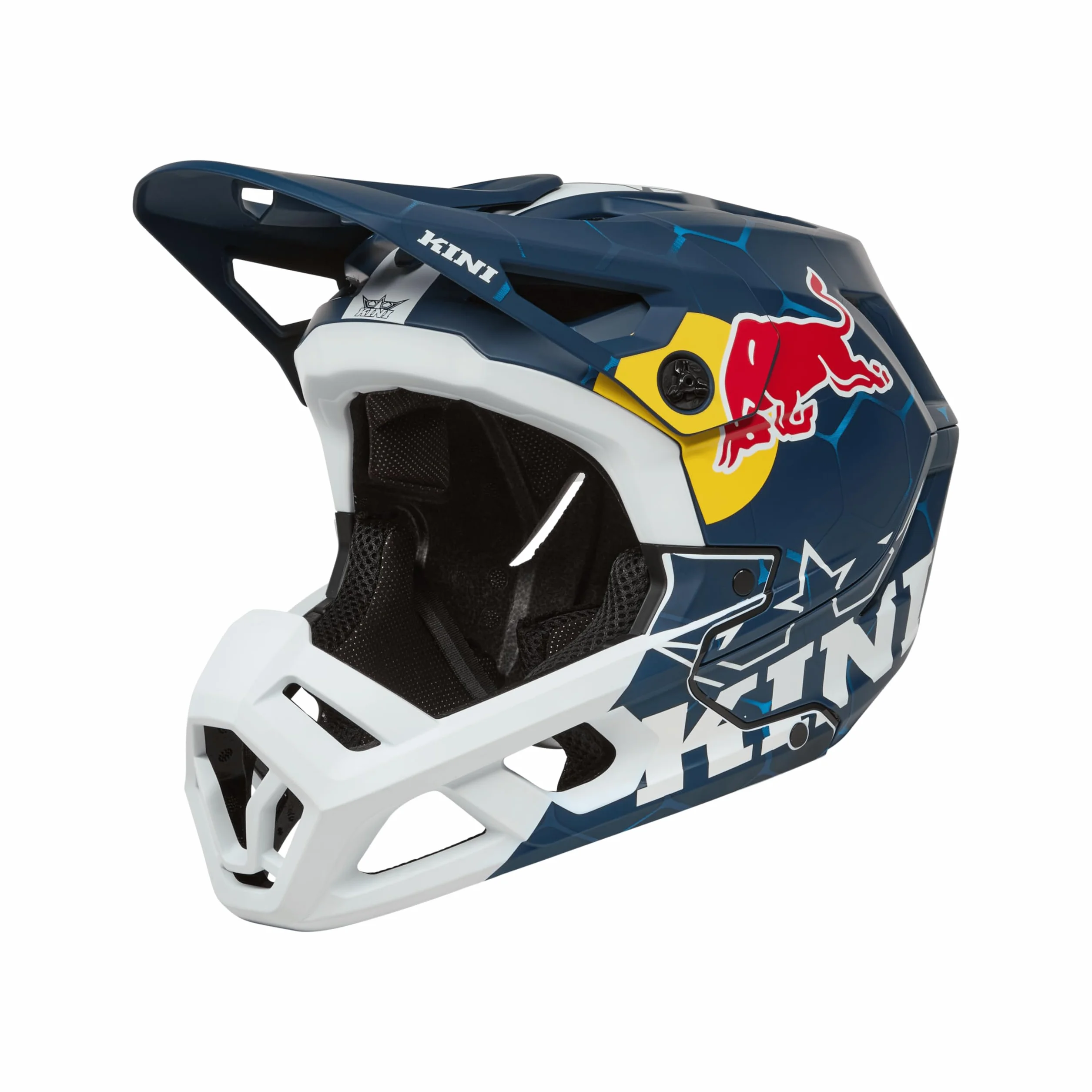 EC Kini Red Bull 1.0 Casque de VTT bleu et blanc taille L 59/60 cm