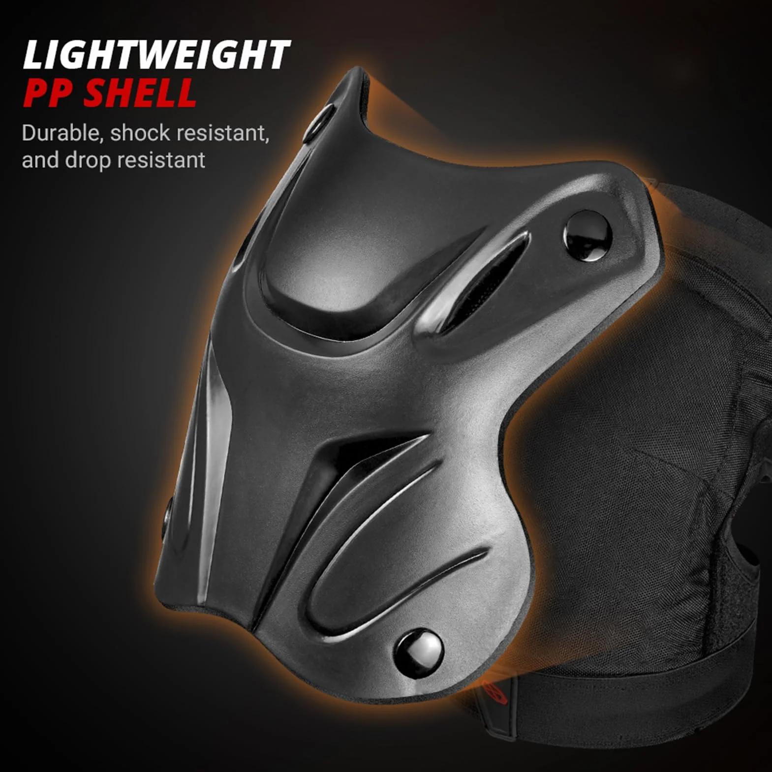 Protège-tibias réglables pour moto, coudières et genouillères adultes - Équipement de protection moto, roller, skateboard