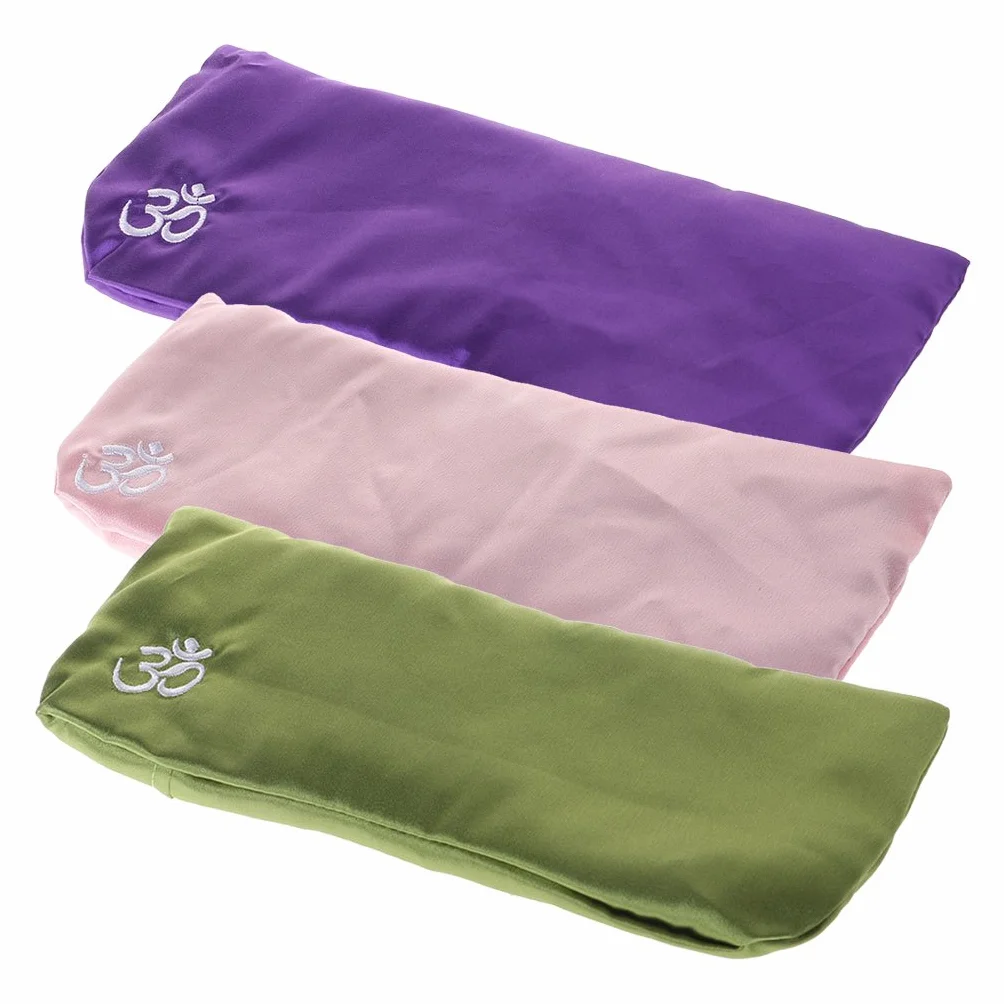 Masque Aromathérapie Coussin pour les yeux de yoga Soie Cassia Graine de Lavande Massage Relaxation
