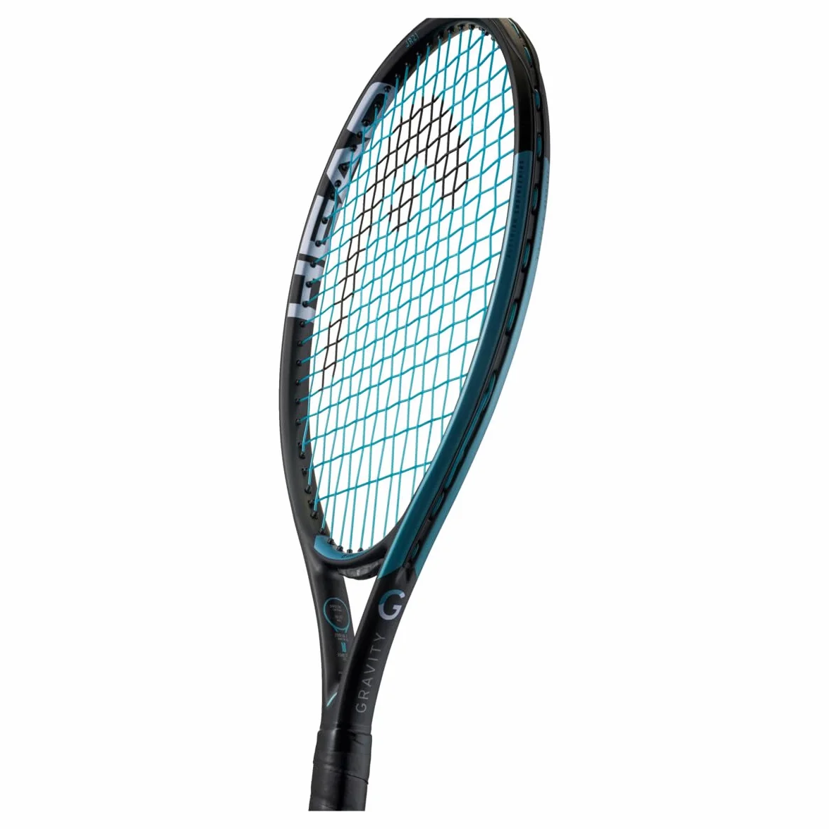HEAD Ig Gravity Jr. 21 Raquette De Tennis Turquoise-Corail 200g Nie Naciągnięta