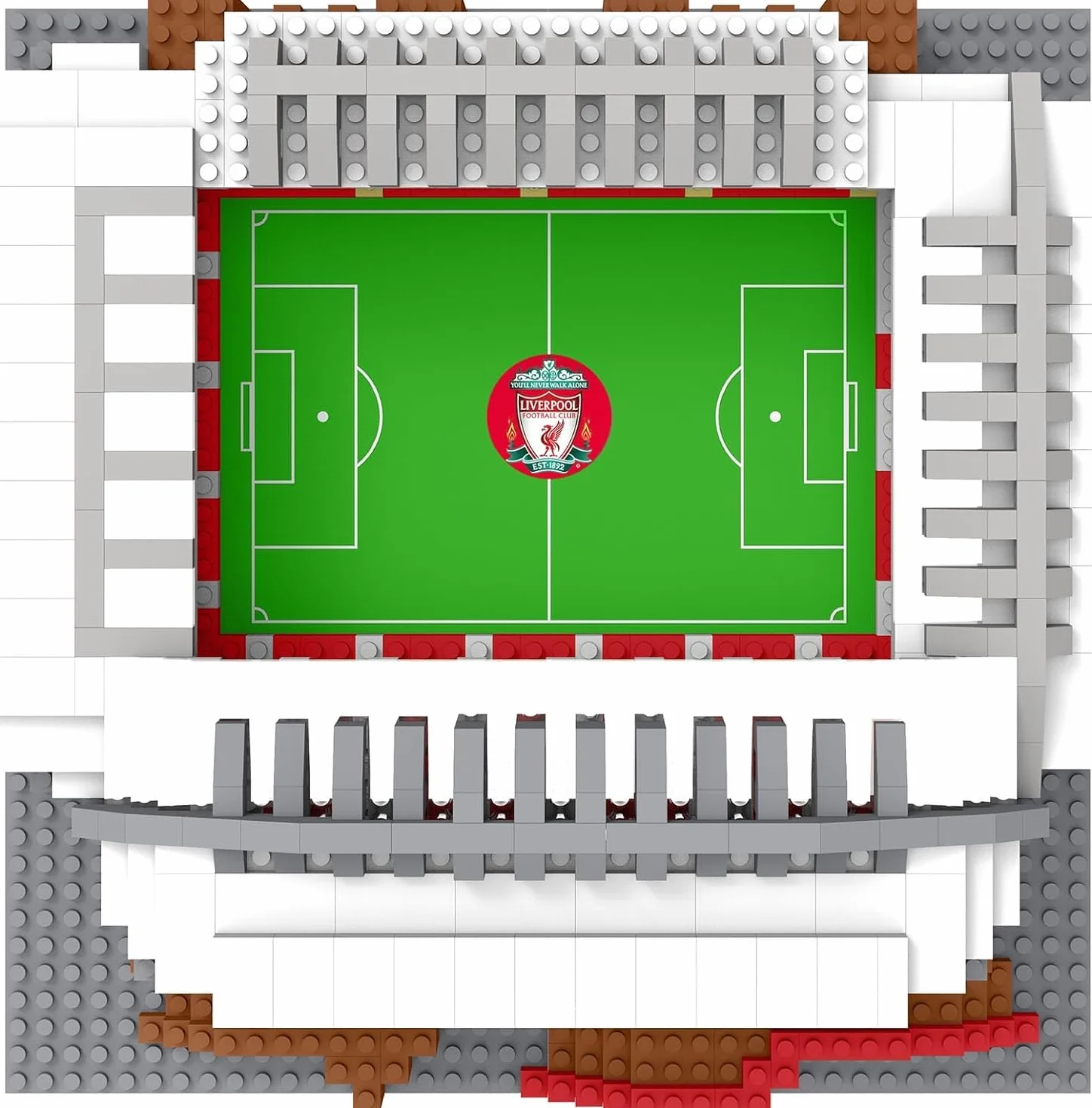 FOCO Liverpool FC Anfield BRXLZ Mini Stade 3D Briques Jouet de Construction