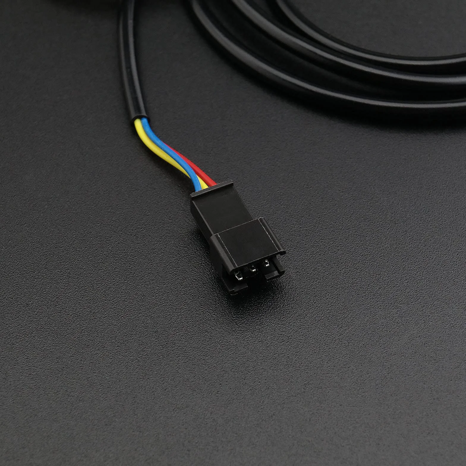 EMSea 12 Aimants Capteur de Vitesse avec Connecteur 3 Broches Mâle Câble 90cm pour Vélo Électrique