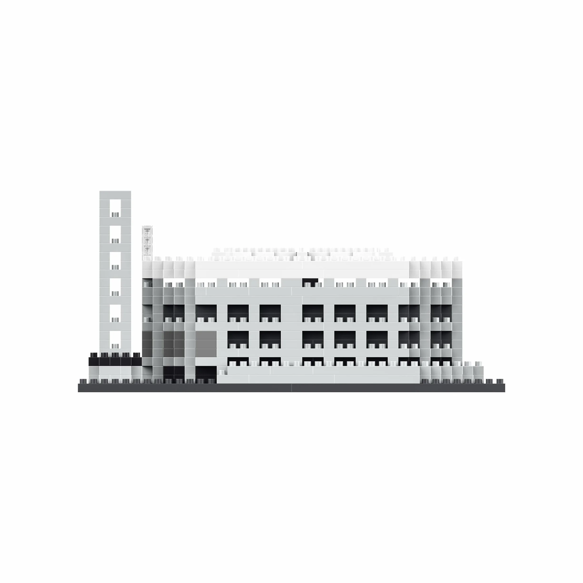 Eintracht Francfort BRXLZ Mini Stade 3D Bricks Jouet de Construction Waldstadion Deutsche Bank Park