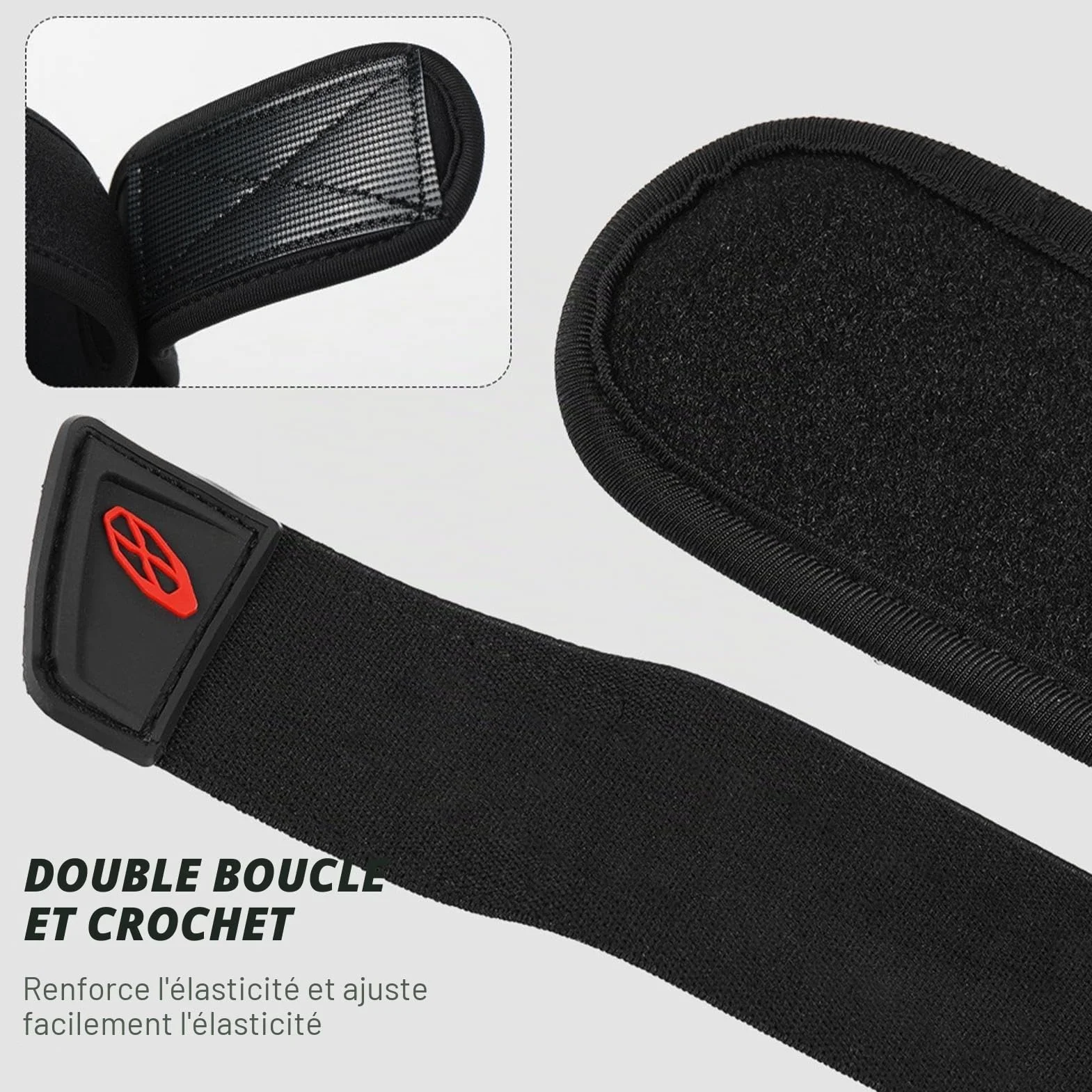 Protège-tibias réglables pour moto, coudières et genouillères adultes - Équipement de protection moto, roller, skateboard