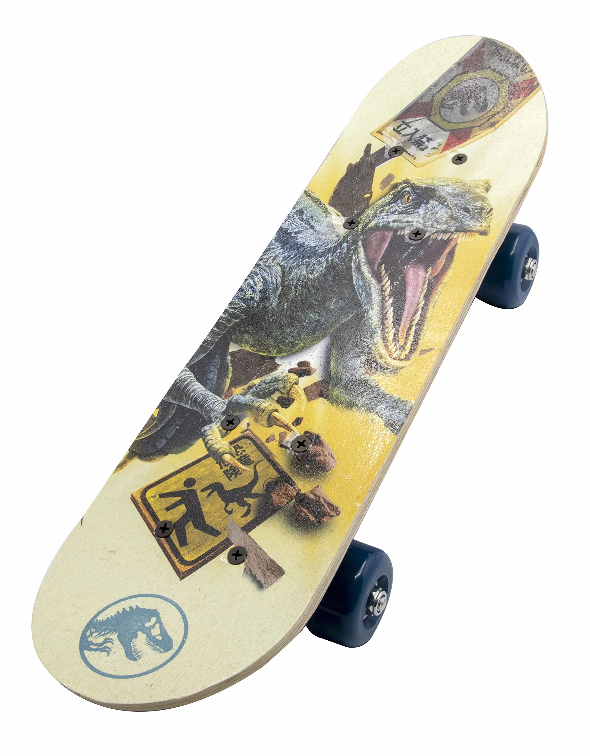 Joy Toy Jurassic World Dominion Mini Skateboard en Bois 43 x 12 x 8 cm