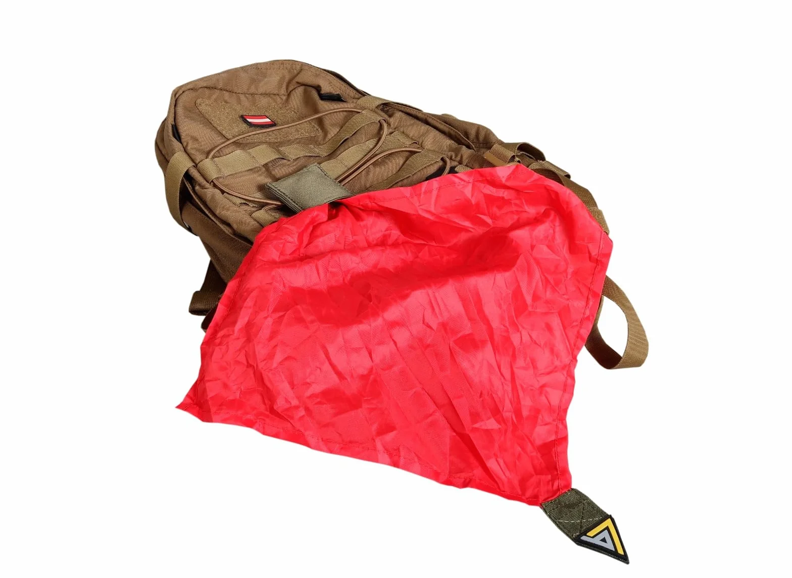 Brassards airsoft paintball double velcro rouge bleu