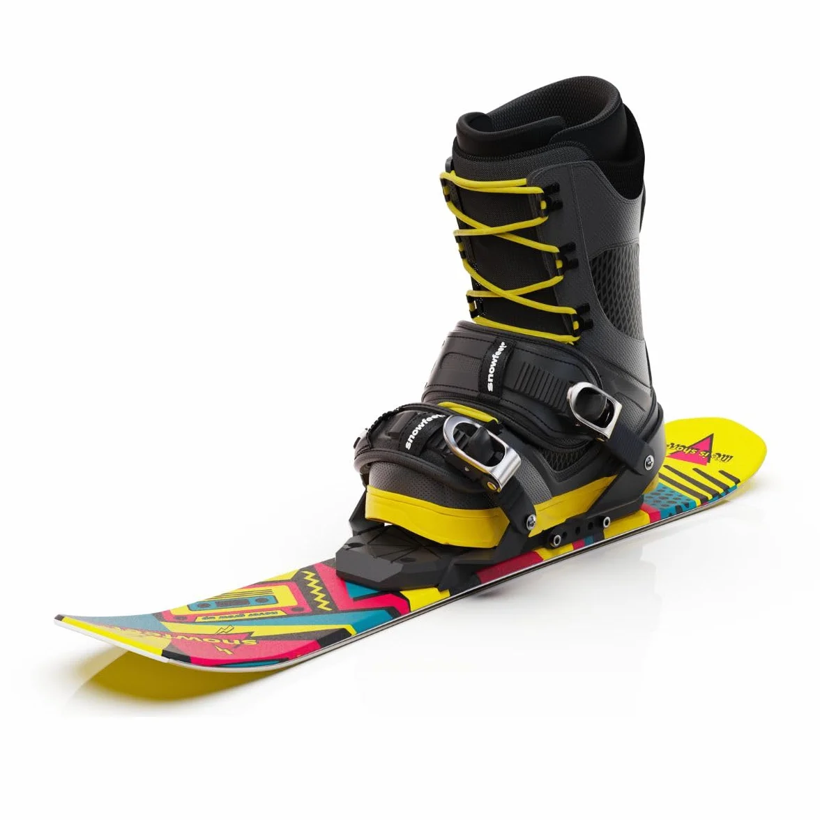 Mini Skis Courts pour Neige 65 cm | Snowblades Skiboards | Snowfeet