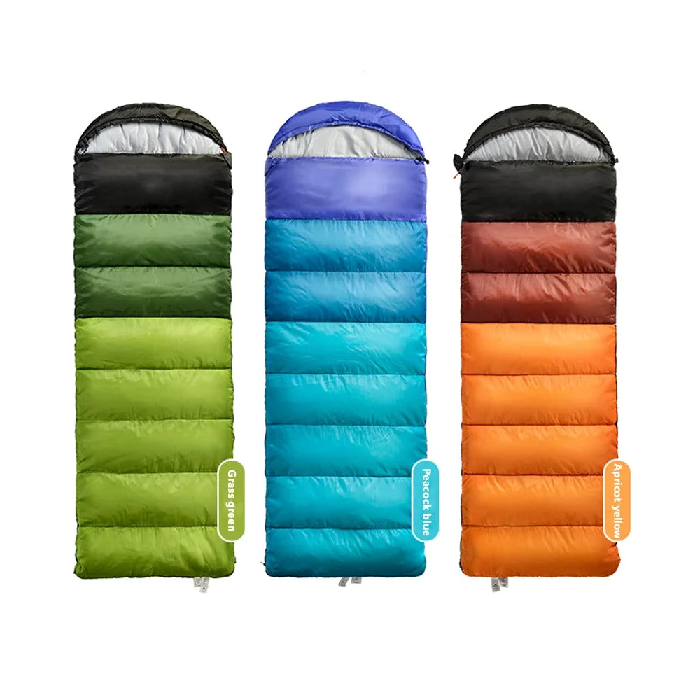 Sac de Couchage de Camping/Sac de Couchage étanche/Réchauffer Trois Saisons Printemps et été/Voyage/Extérieur/Adulte,Green