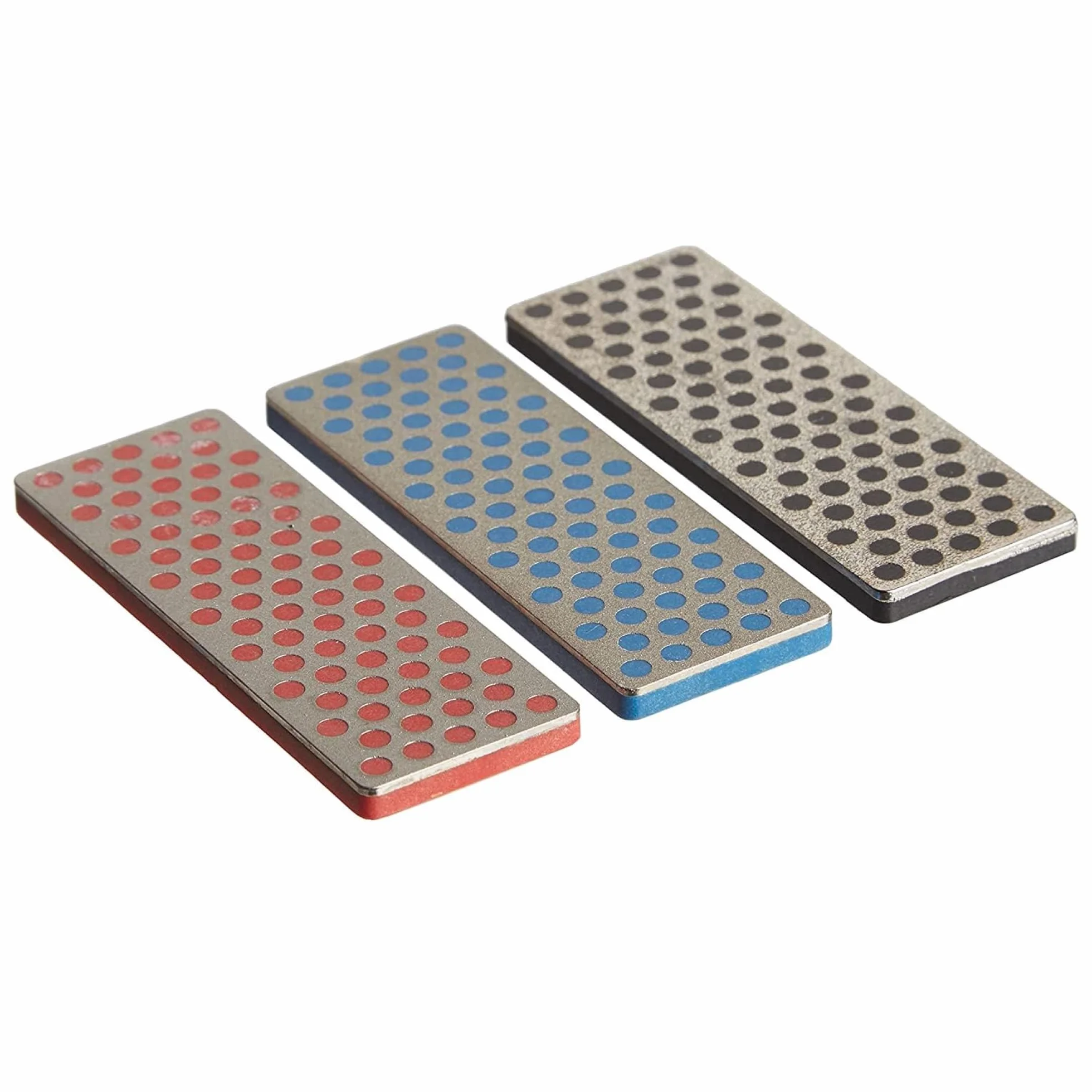 DMT Pierres à affûter Mini Diamant Ski und Snowboard, 70 mm, set de 3 pièces, WS7K