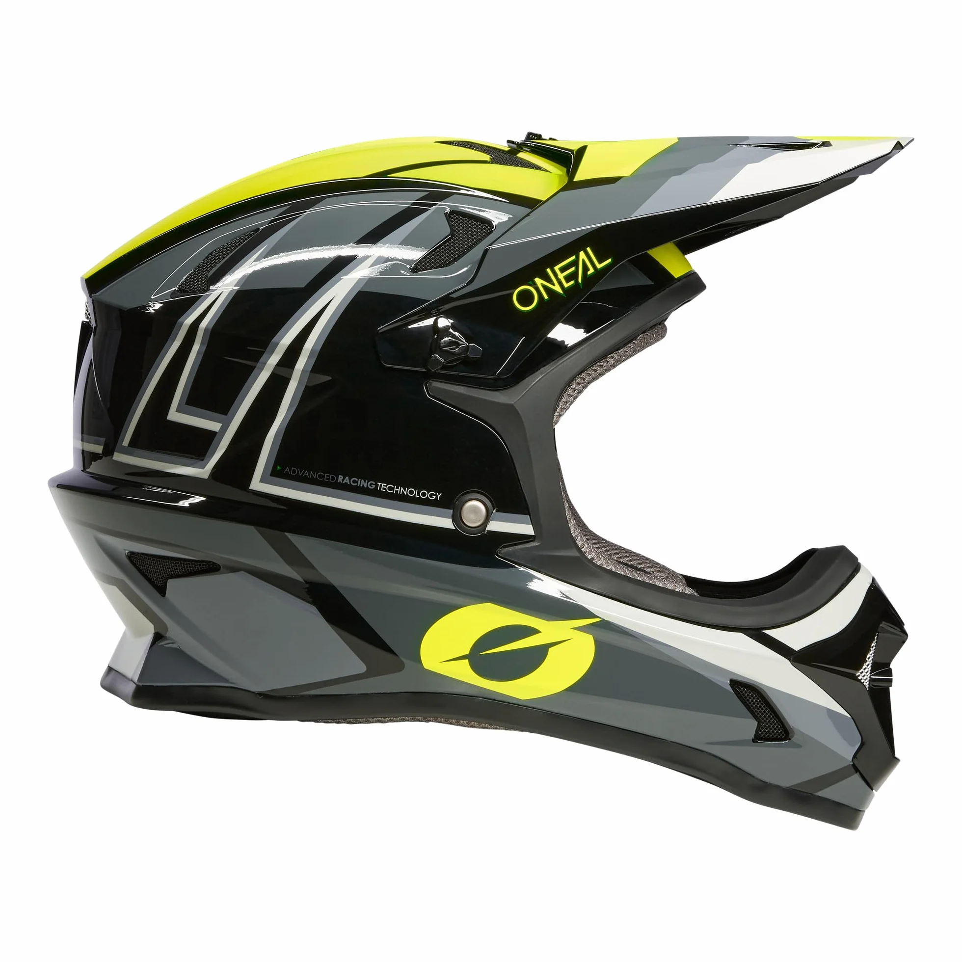 O'Neal | Casque de VTT Fullface | VTT DH Downhill FR Freeride | Coque en ABS, Fermeture magnétique, dépasse Les Normes de sécurité EN1078 | Casque SONUS