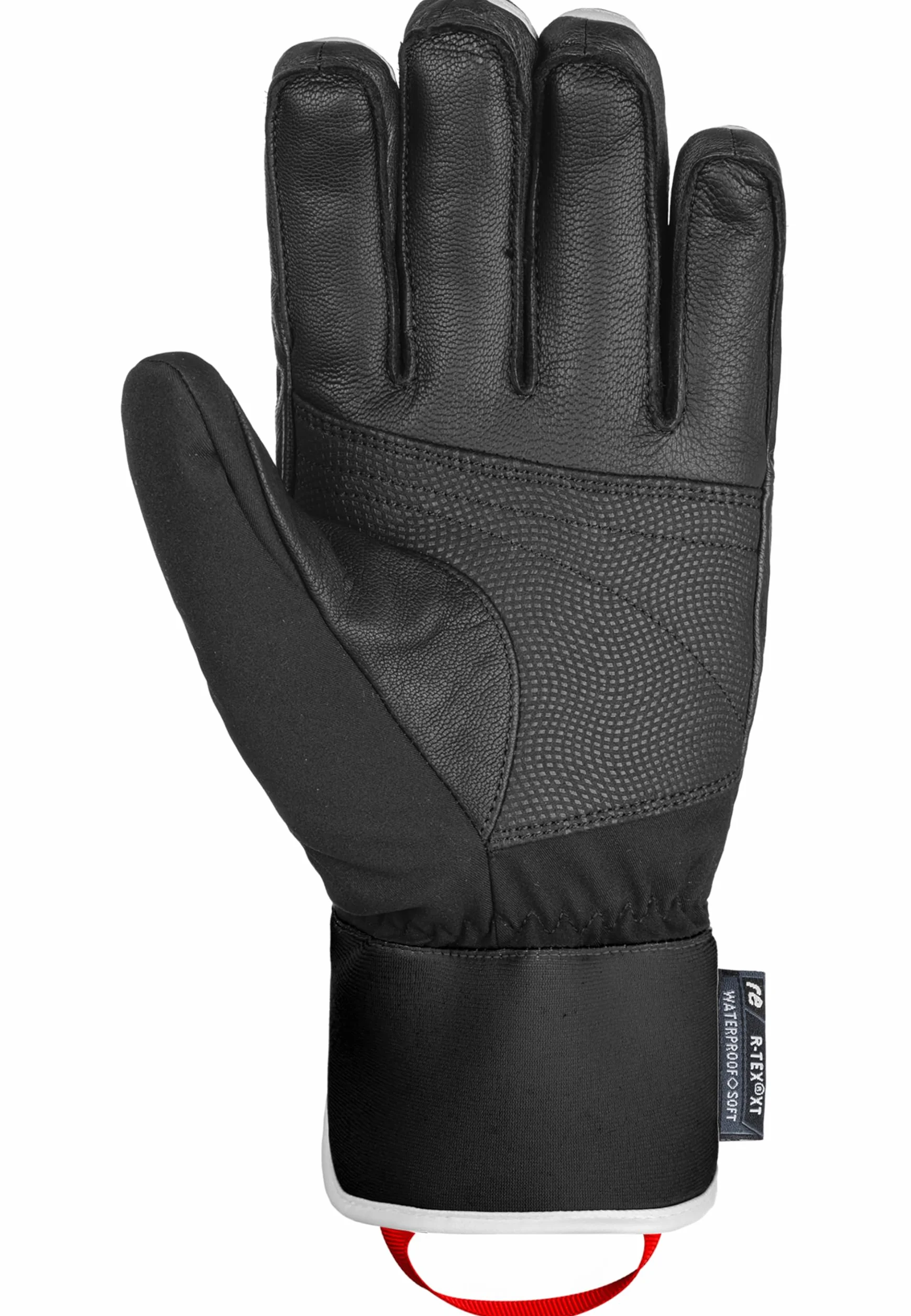 Reusch Gants de Ski Hommes Femmes | très Chauds, imperméables et Respirants | Gants d'hiver rembourrés, en cuir de chèvre robuste et Softshell, pour le ski,les activités de plein air,Tailles 7-11,Mastery