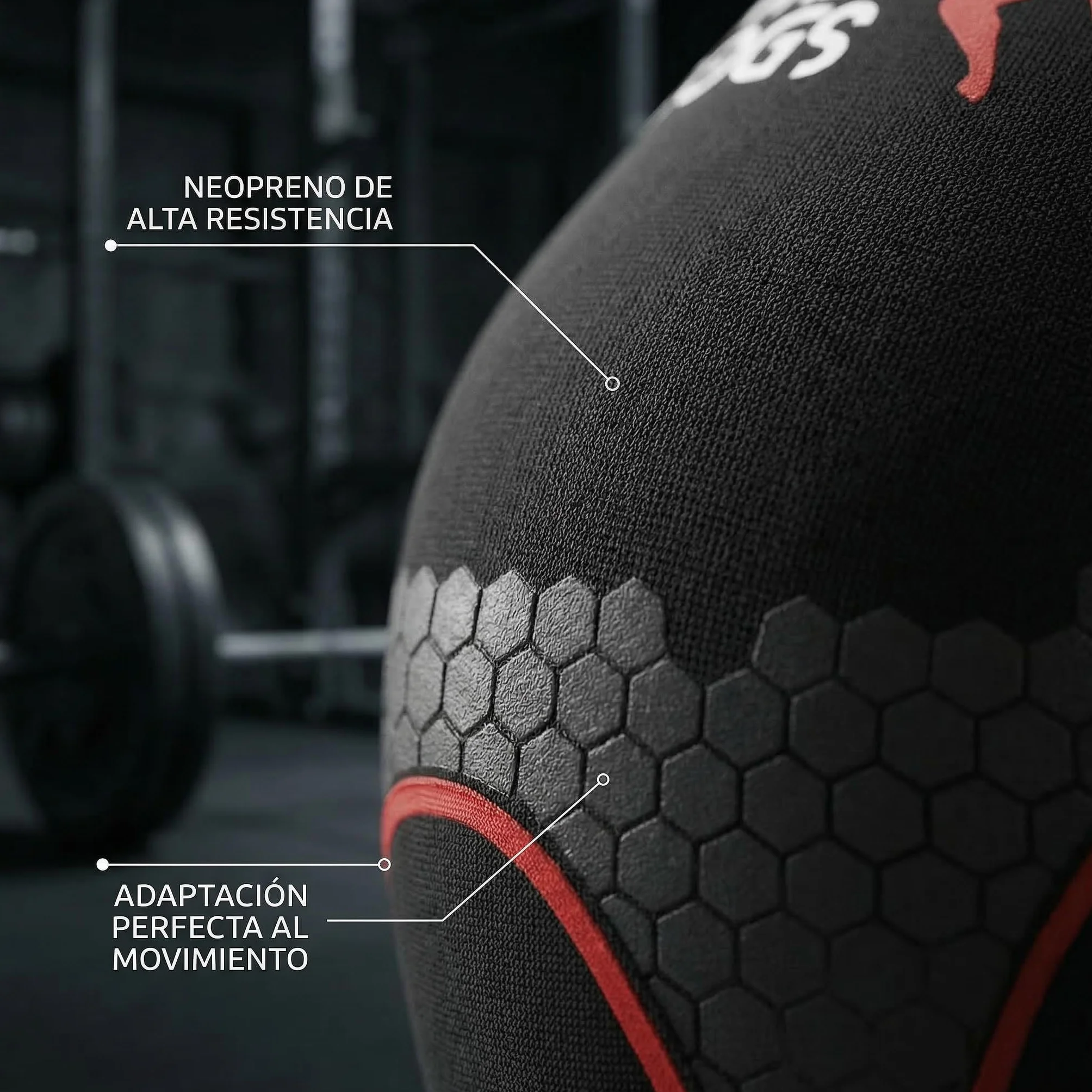 MAD DOGS Genouillères Crossfit 5 mm Néoprène Powerlifting Haltérophilie Protection Articulaire