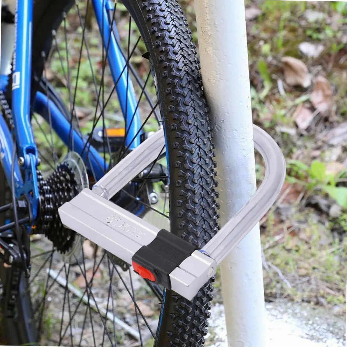 Antivol de Vélo en U, Antivol Moto, Acier Inoxydable, Résistance Hydraulique, Sécurité Renforcée pour Cyclisme et Usage Extérieur