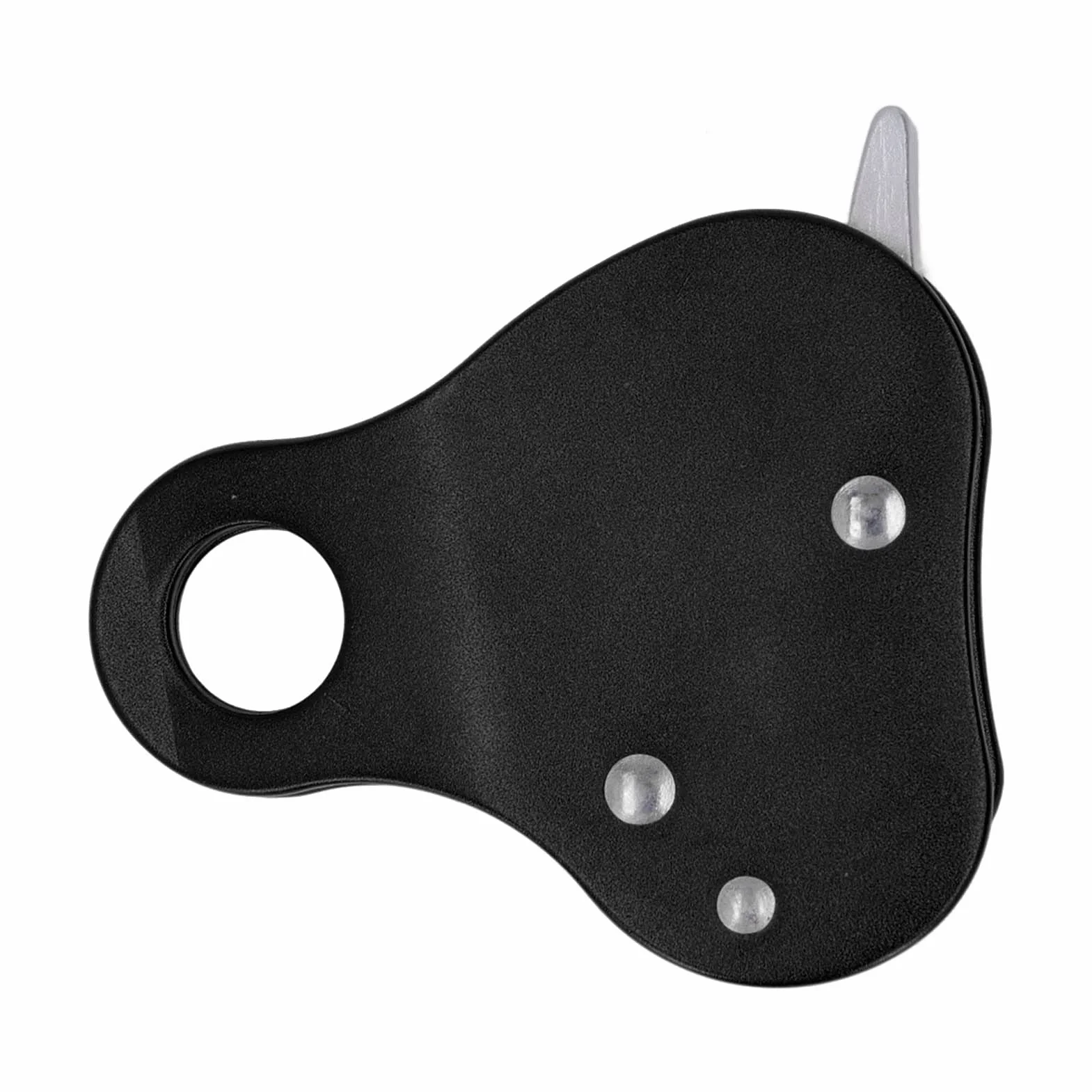 Keenso Bloqueur de Corde d'escalade en Alliage d'aluminium Autobloquant 8-13 mm pour Alpinisme Plein Air Noir