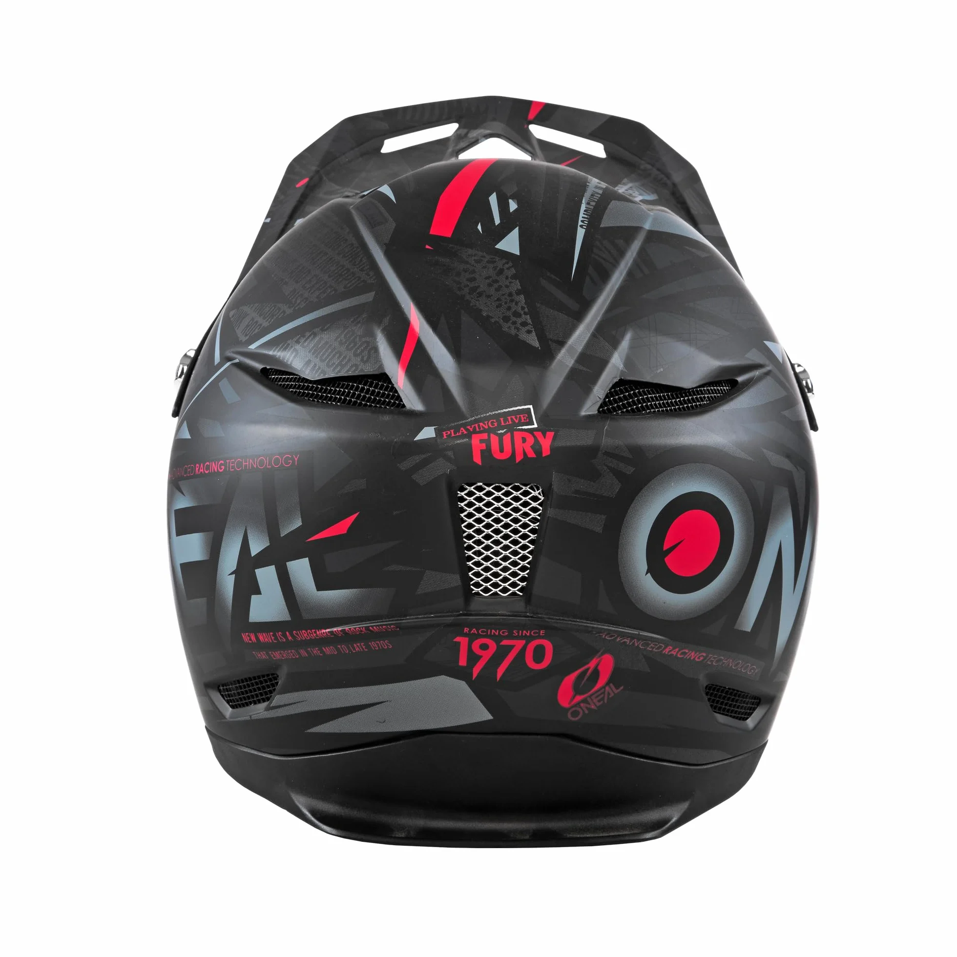 O'NEAL Casque Fury SYNTHY VTT Downhill Noir Adulte EN1078
