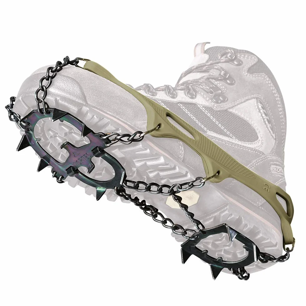 Nortec Crampons ALP Forest Micro Crampons avec Étui Military Green XXL