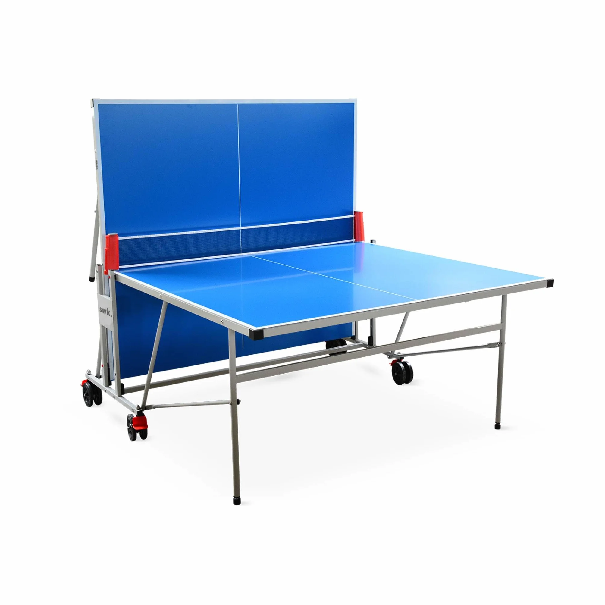 Table de ping Pong Outdoor, avec 2 Raquettes et 3 balles, pour Utilisation extérieure + Housse en PVC