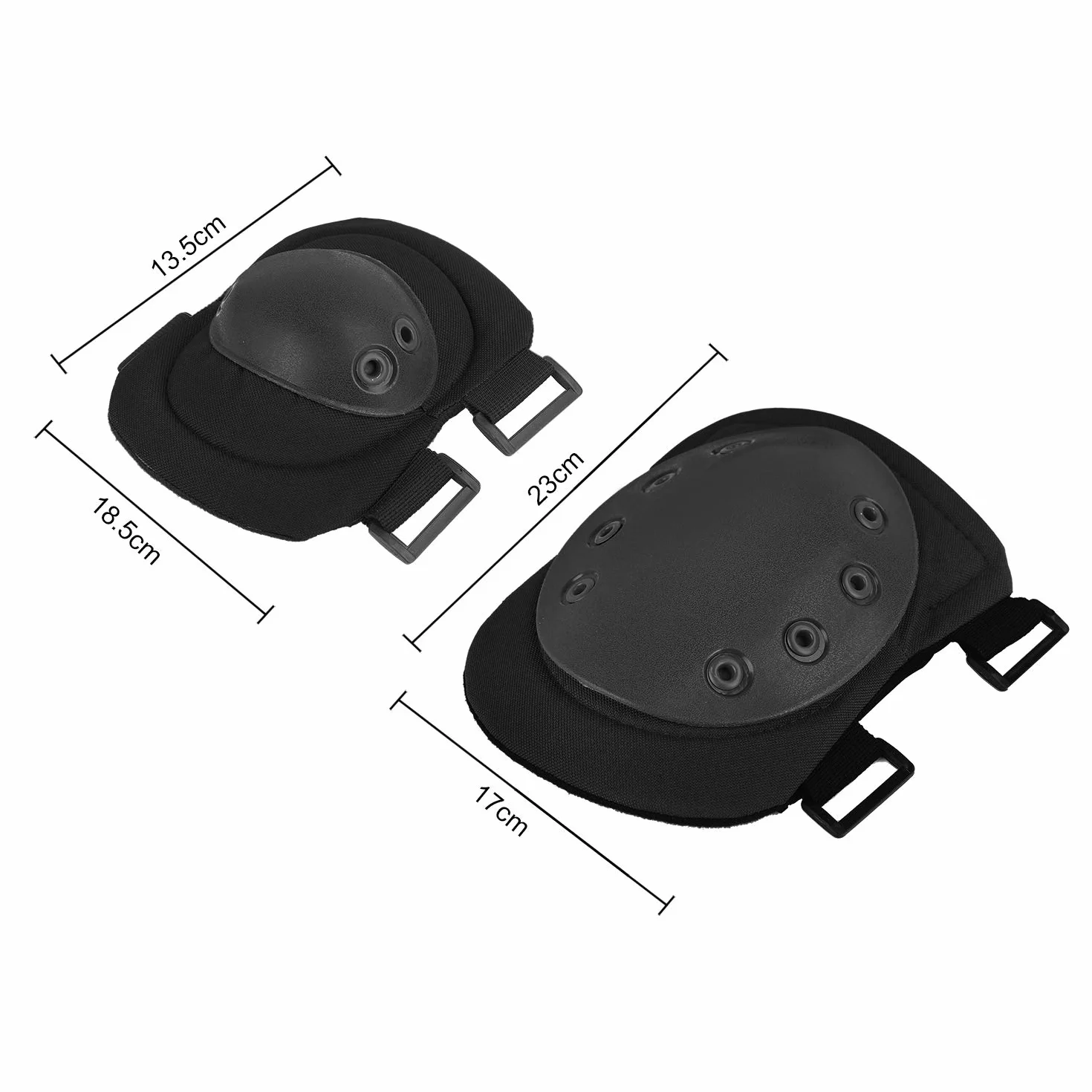 JIAHG Set de Protection Genoux et Coudes Adulte Antichoc Coussinets pour Cyclisme Patinage Planche à Roulettes