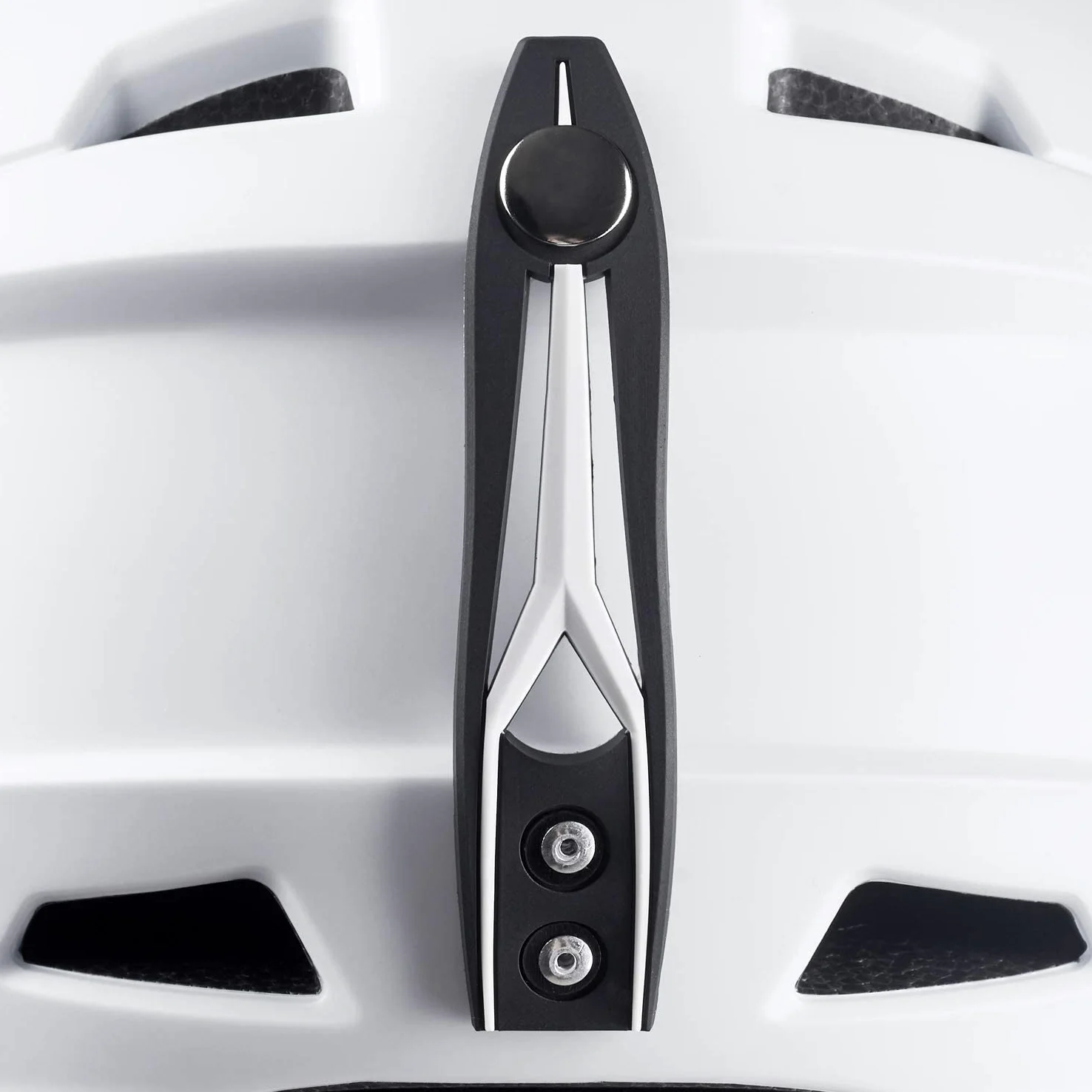 BLACK CREVICE Casque de Ski Kitzbühel I Casque de Ski au Design Sportif en différentes Couleurs I Casque de Ski Hommes & Femmes I Casque en Polycarbonate I Casque de (XS, Blanc/Bleu)