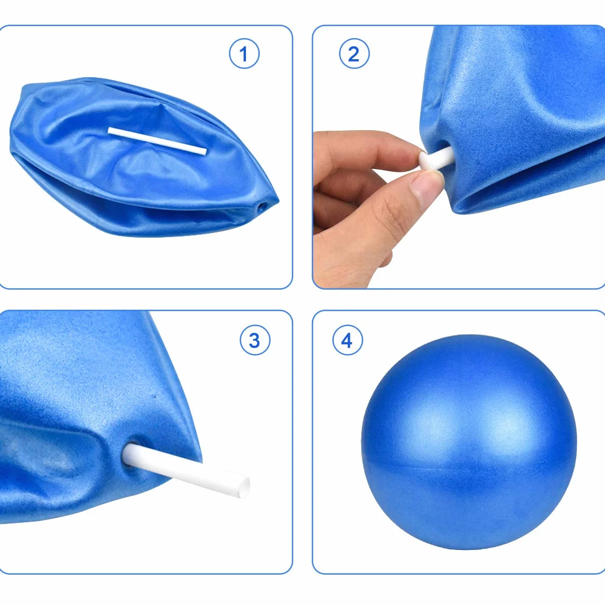 Blocs de Yoga Lot de 5 avec Bande Élastique Fitness et Sangle de Yoga