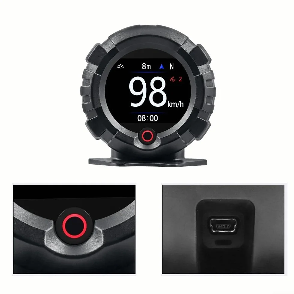 Compteur de pente GPS numérique inclinomètre voiture tout-terrain