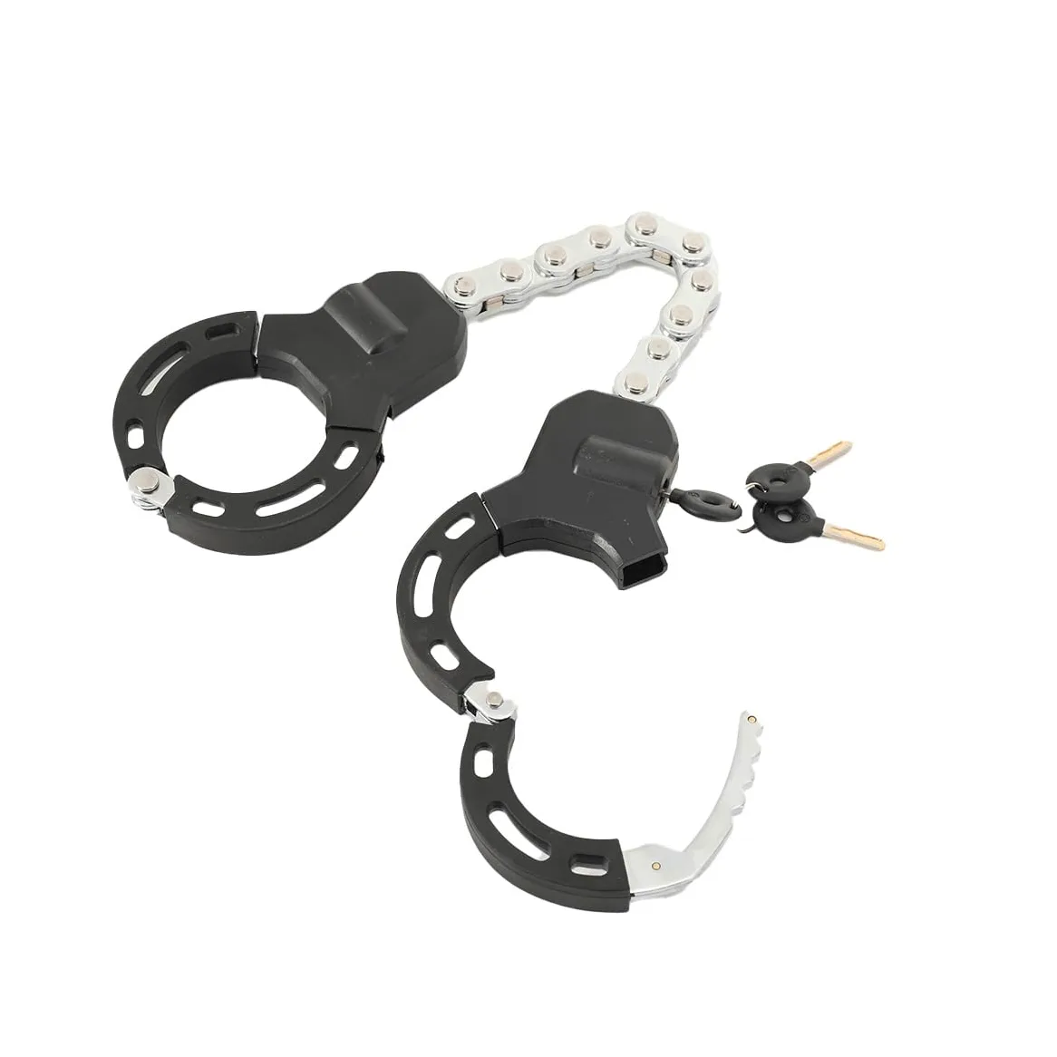 Antivol Trotinette Electrique, Cadenas Trotinette Chaînes Antivol | Menotte Antivols Velo Avec Clés et Sac Etanche, 56cm, pour Trottinettes Vélo Electrique Scooter Bicyclette