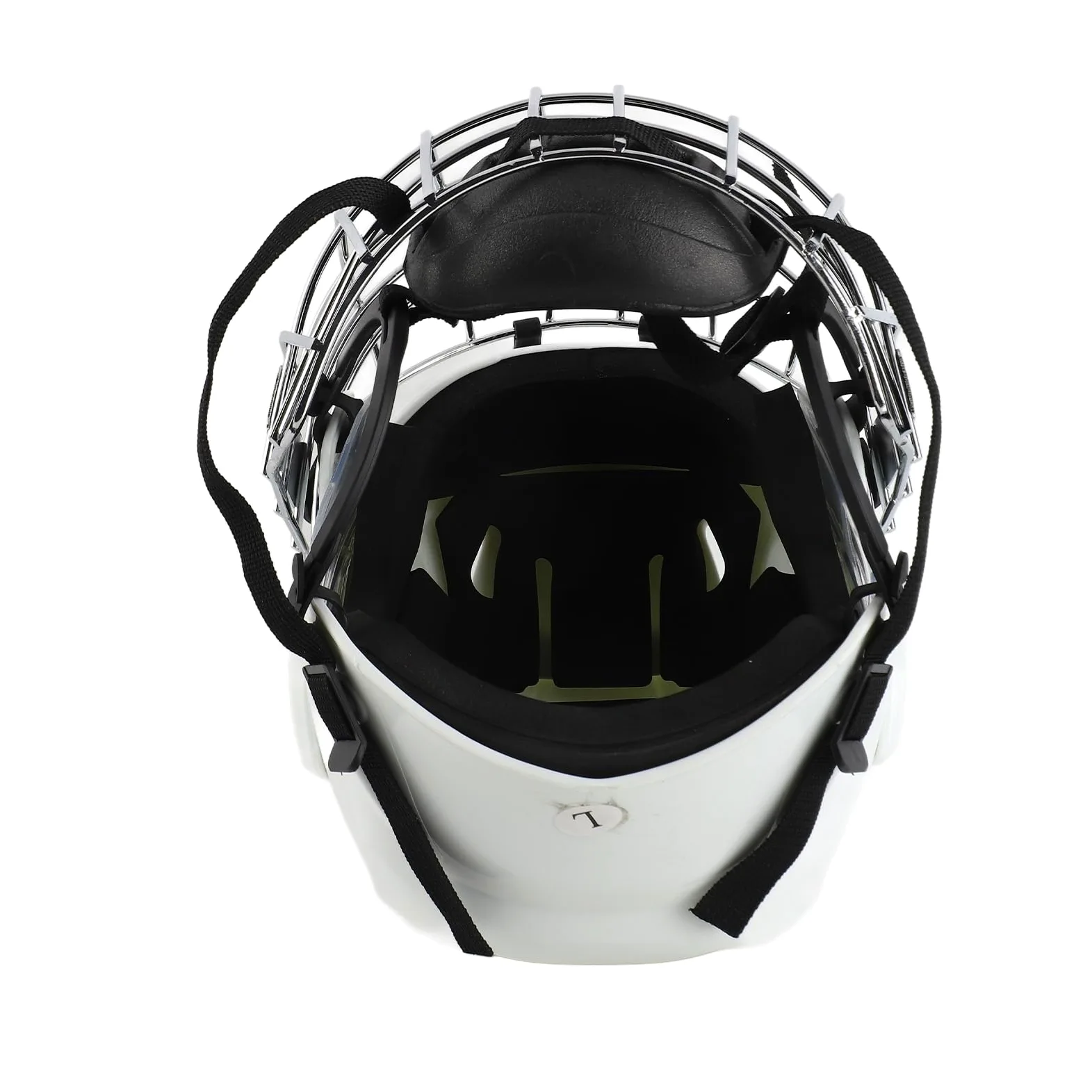 Zunate Casque de Hockey sur Glace pour Jeunes, Combo avec Cage Faciale, Coque de Protection de qualité Supérieure pour Roller Hockey, ABS EVA en Alliage D'aluminium pour Adolescents (M)