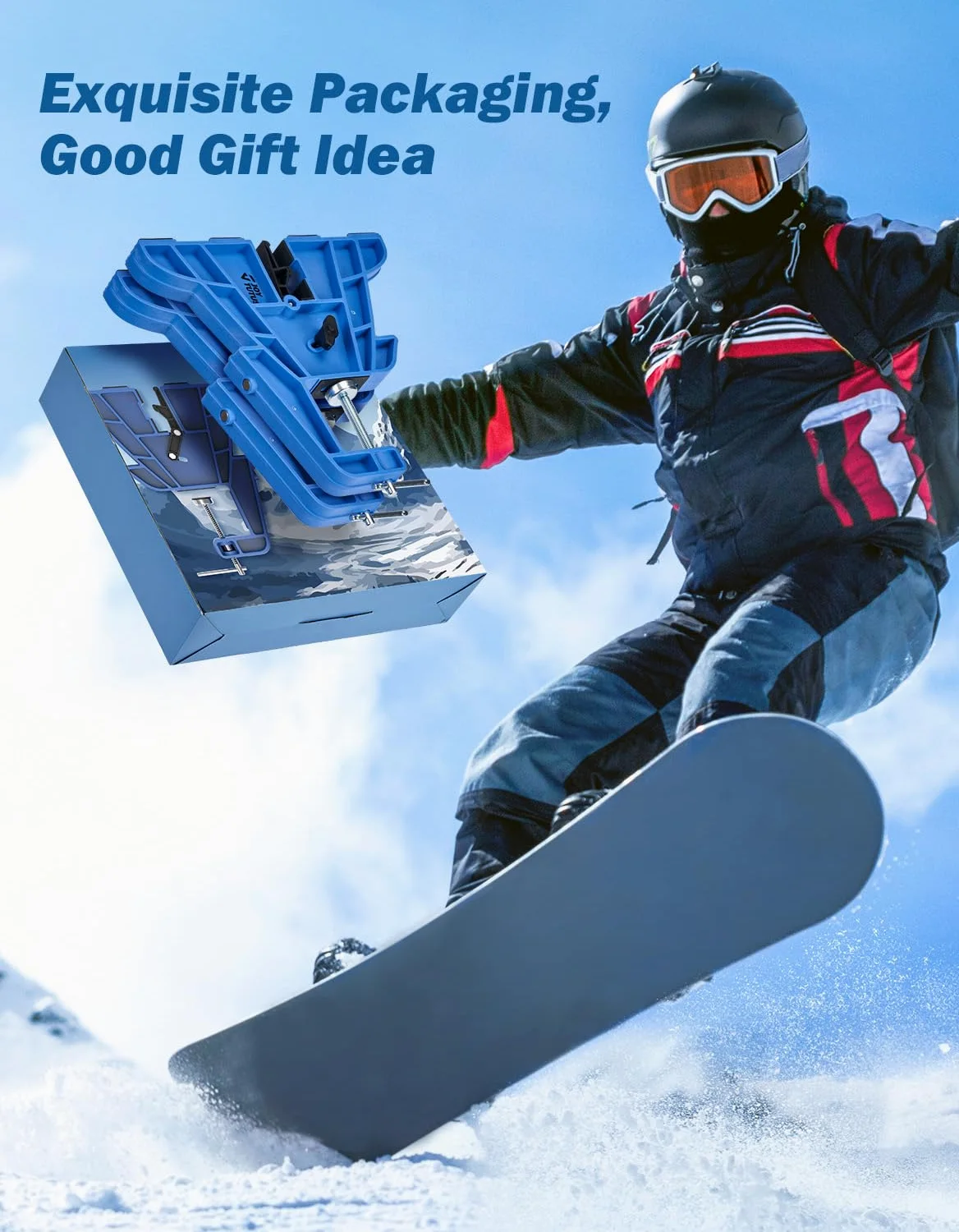 JOYTUTUS Lot de 2 étais de snowboard