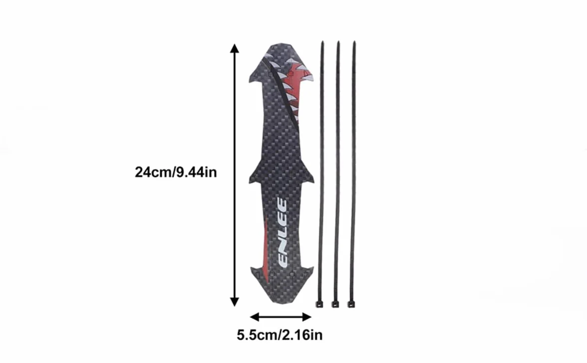 Protection cadre VTT haubans chaîne durable facile à installer