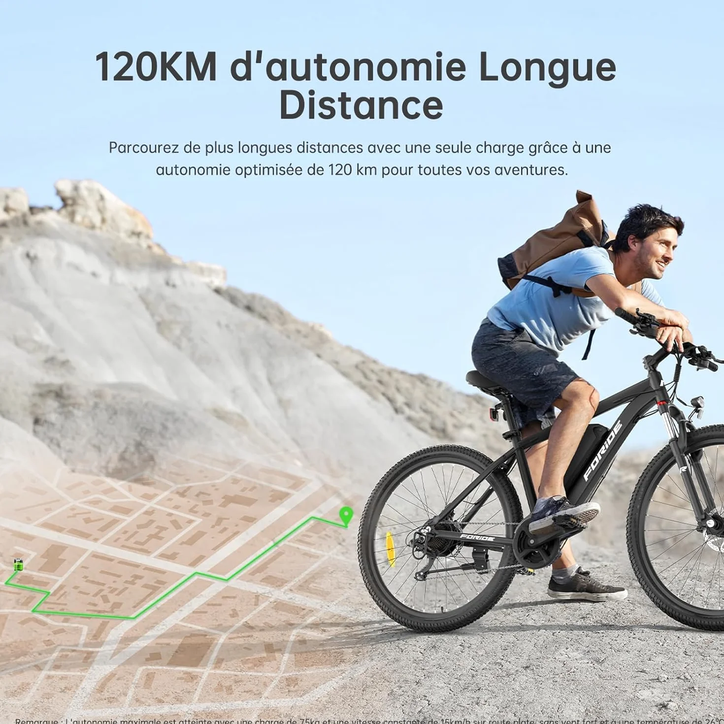 Xtremer 2/Xtremer 3 Vélo Électrique 27.5" 29" VTT Moteur 250W Autonomie 120KM Frein à Disque Hydraulique