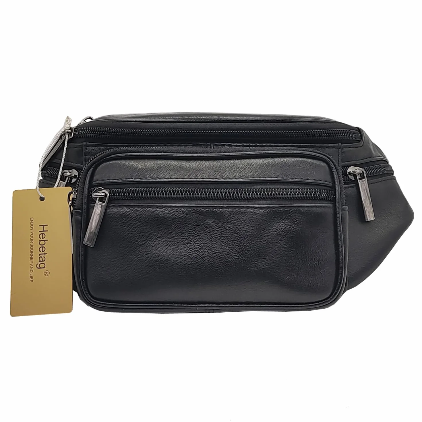 Sac Banane en Cuir pour Homme Femme Voyage Course Randonnée Camping