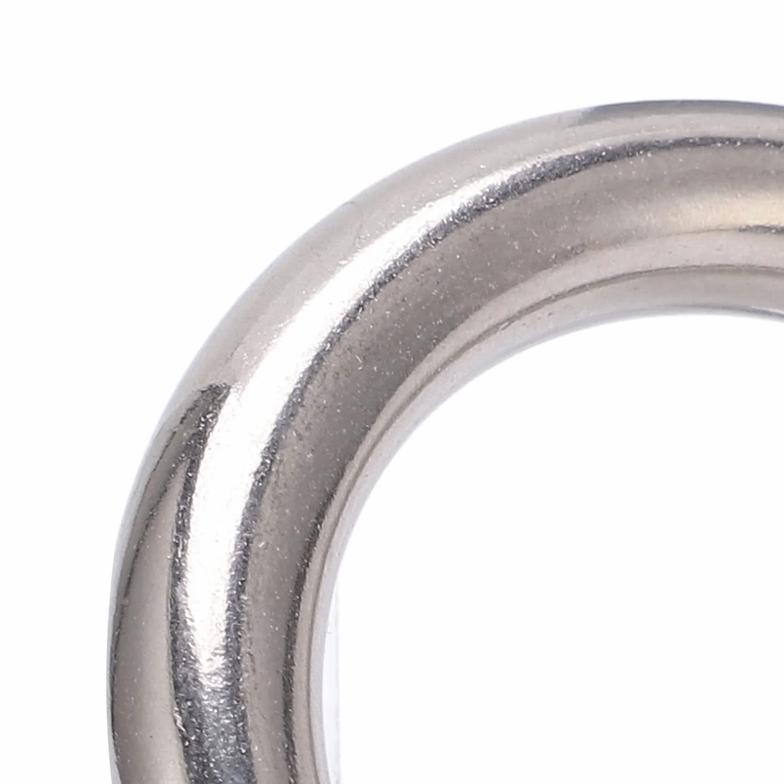 Anneaux Métalliques à Haute Résistance en Acier Inoxydable pour la Plongée, Petits Anneaux en Inox (10pcs, 50mm)