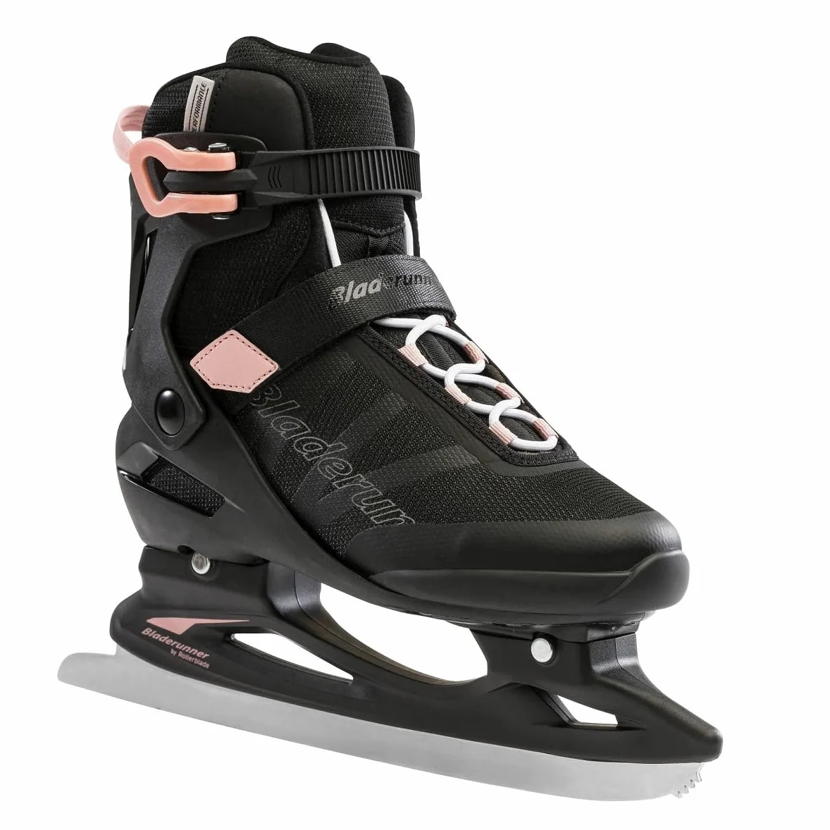 Rollerblade W Bladerunner Ice by Igniter Patins à Glace pour Femme, Noir et Or Rose