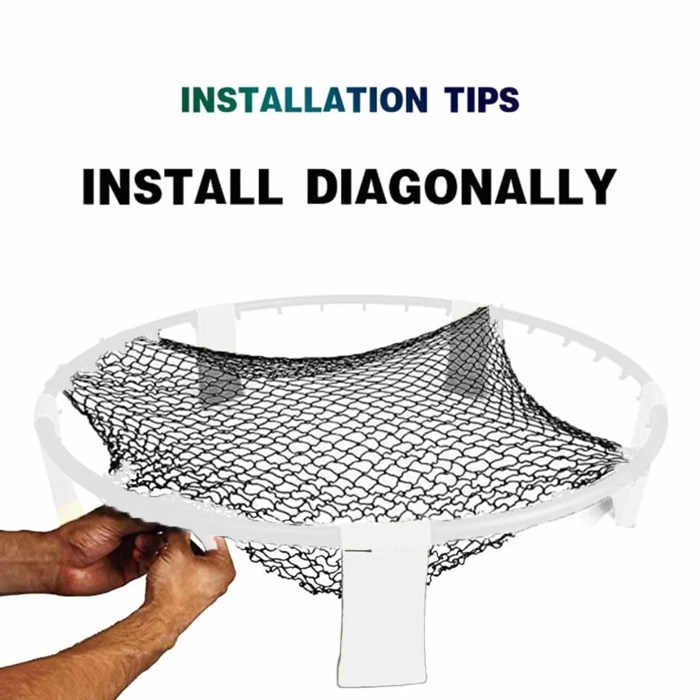 Filet de volley-ball de rechange 1 m pour Spike Roundnet
