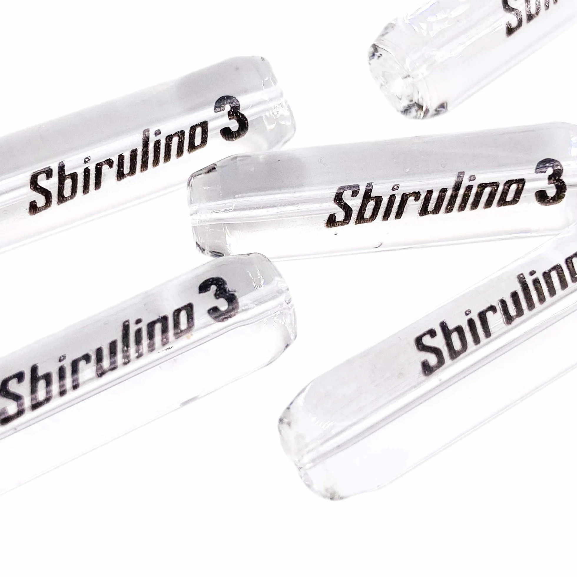 Lot de 5 lames de pêche courtes Sbirulino
