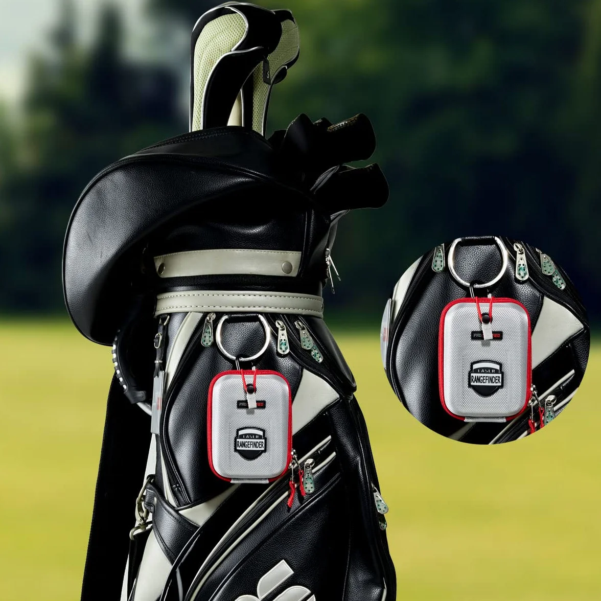 Étui rigide pour télémètre de golf, sac banane, Golf Rangefinder Case
