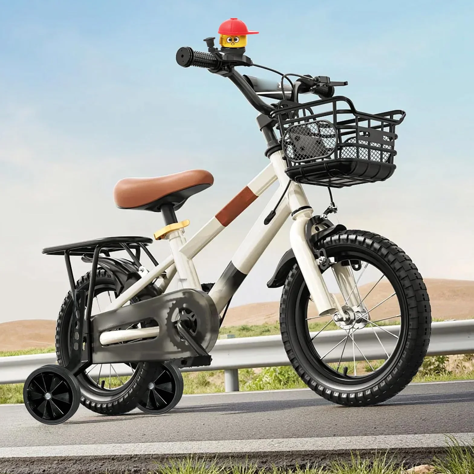 Stabilisateur Velo Roues d'Entraînement Réglables Universelles pour Vélos 12-20 Pouces