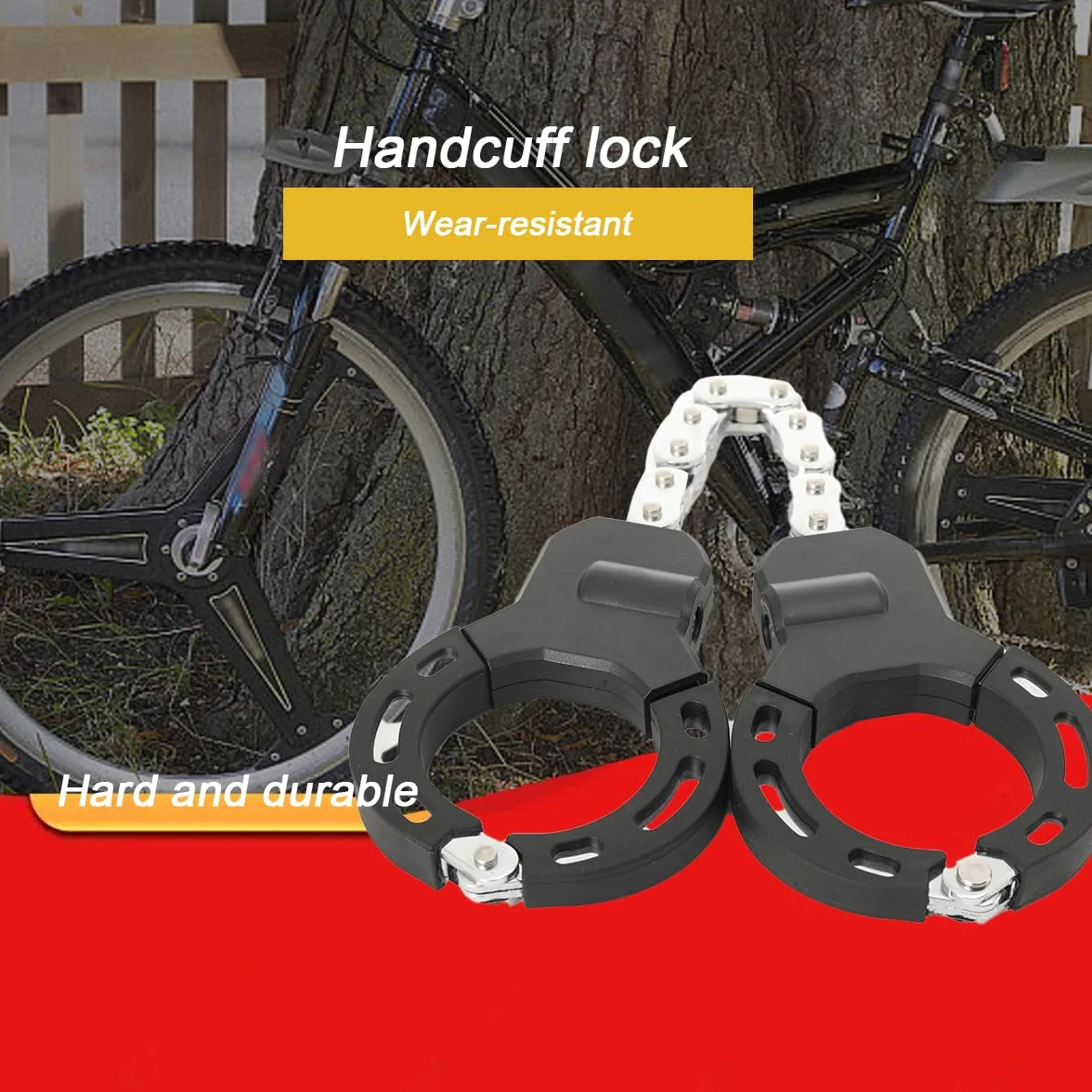 Antivol Trotinette Electrique, Cadenas Trotinette Chaînes Antivol | Menotte Antivols Velo Avec Clés et Sac Etanche, 56cm, pour Trottinettes Vélo Electrique Scooter Bicyclette