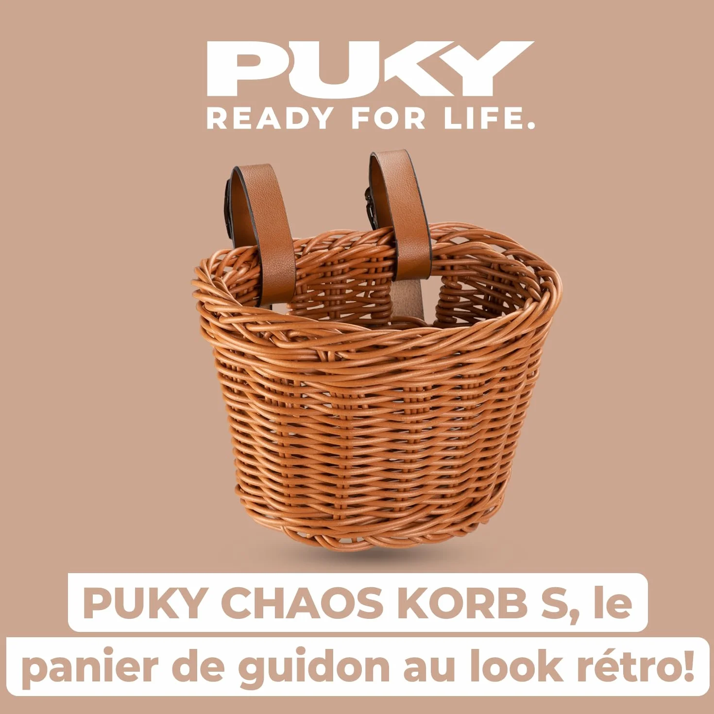 Puky Chaos Container L Porte-bagages vélo 16"-18" Noir