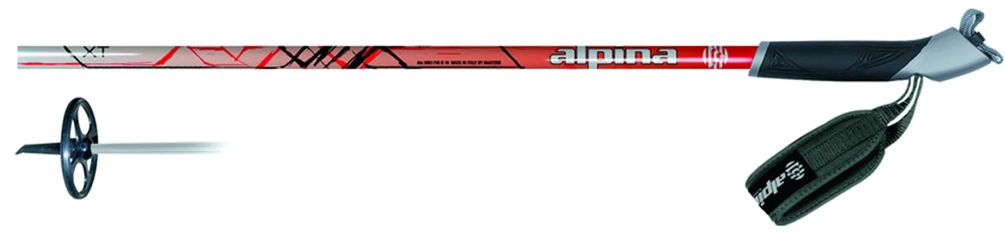 Alpina Sports ASC XT Bâtons de Ski de Fond Rouge 165 cm