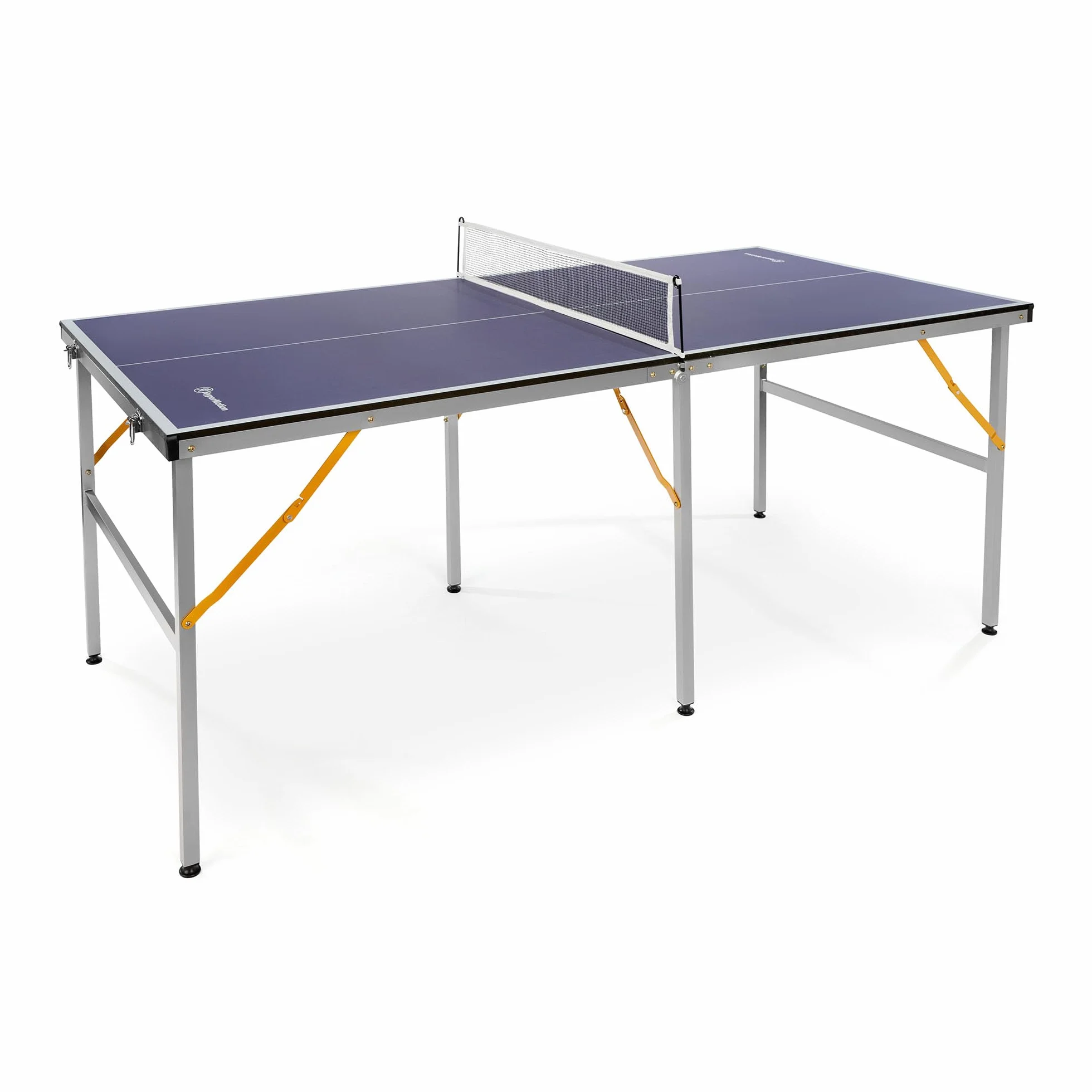 HyperMotion HYP32 Table de Ping Pong Pliante pour Enfants et Adultes, Modèle Compact d’Intérieur avec Filet, Raquettes et Balles, Facile à Transporter