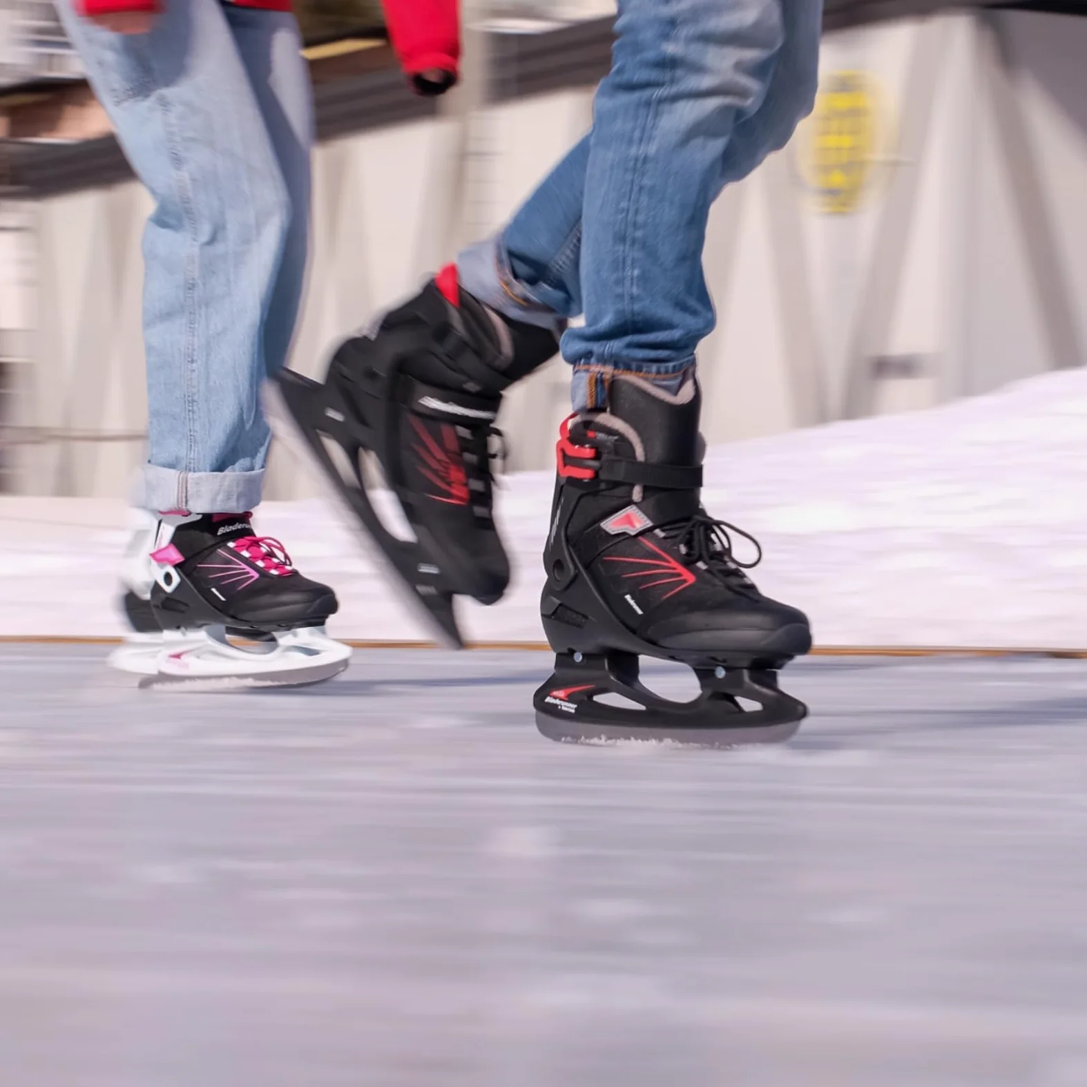 Bladerunner Igniter XT Ice Patins à Glace pour Homme Noir/Rouge