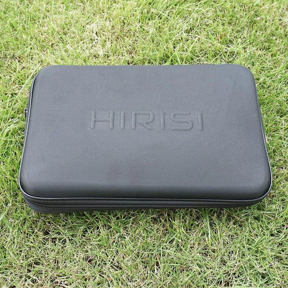 Hirisi Tackle Alarmes pour pêche à la carpe avec récepteur et balançoires dans un étui de protection