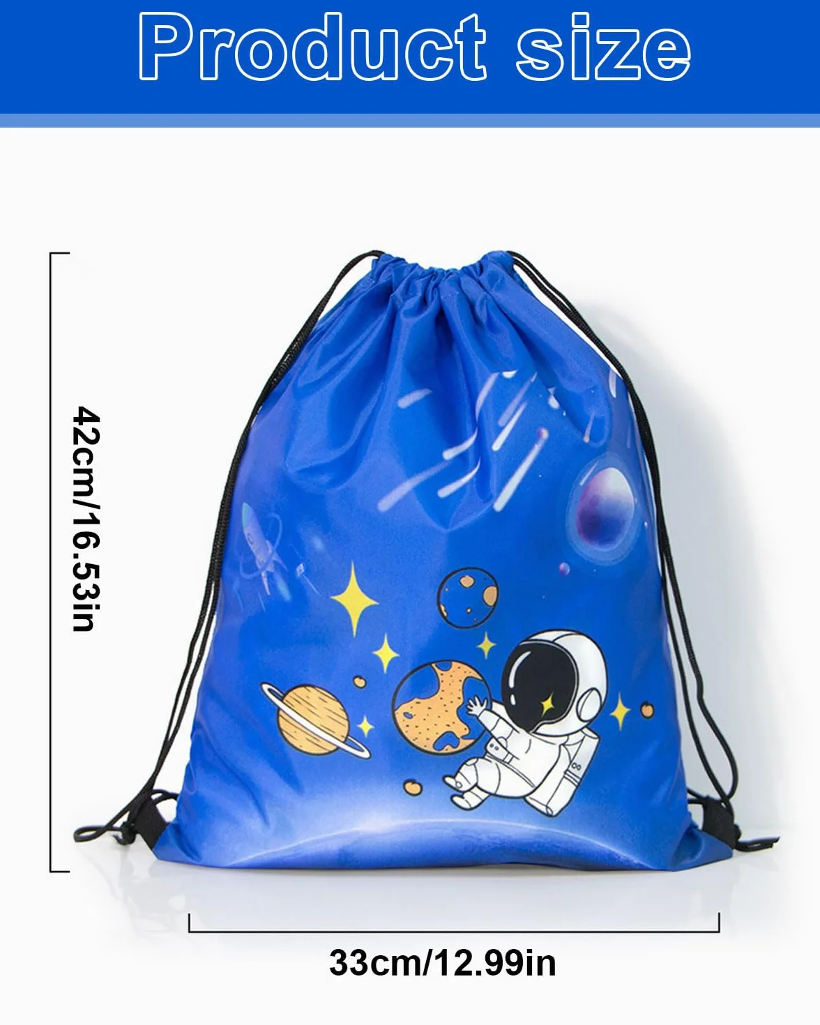 Sac à dos à Cordon pour Enfants étanche - Sac de Sport Plage Natation École Voyage avec Poche Zippée