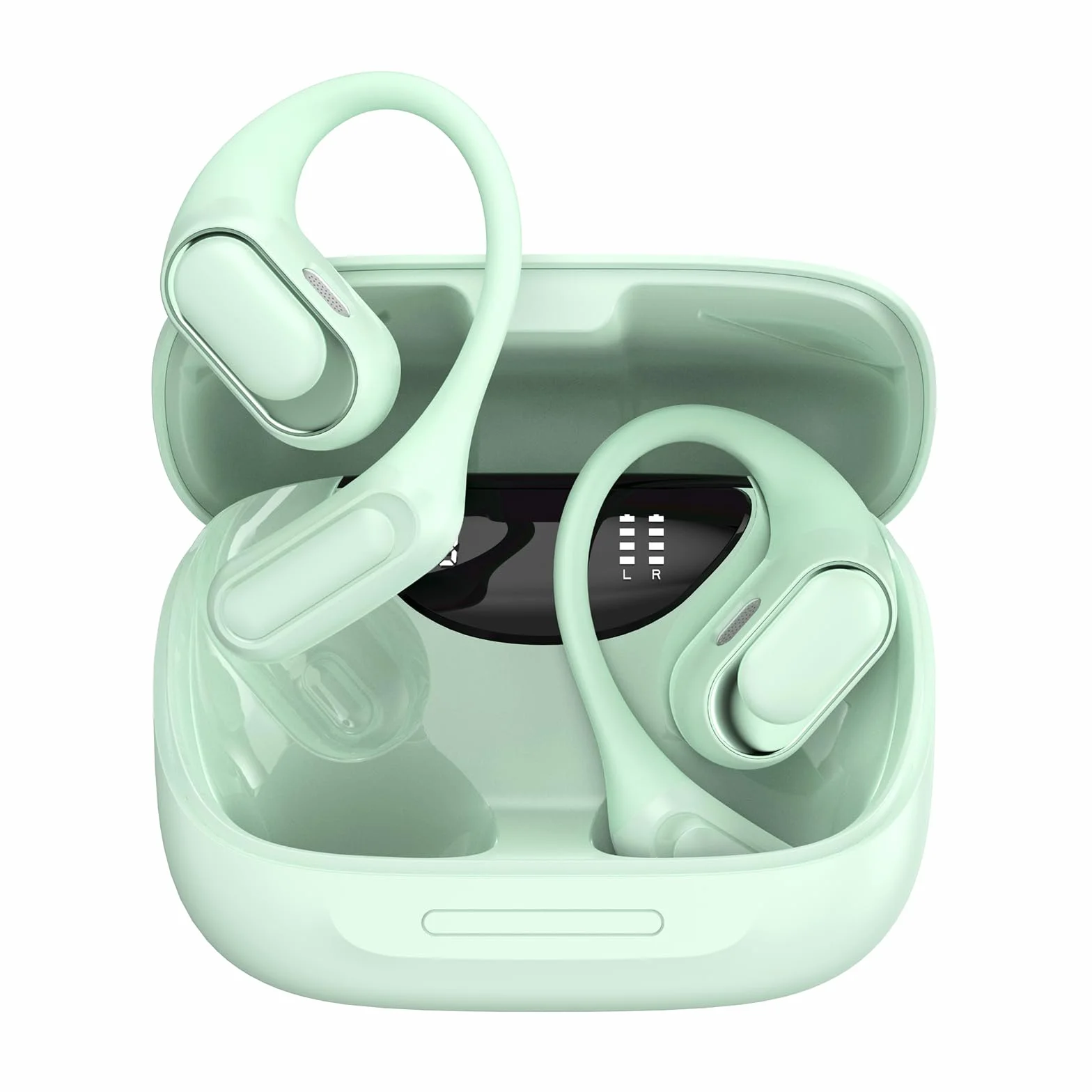 Écouteurs Bluetooth sans Fil 5.4 HiFi Stéréo Basses, 4 ENC Réduction de Bruit, 38 Heures