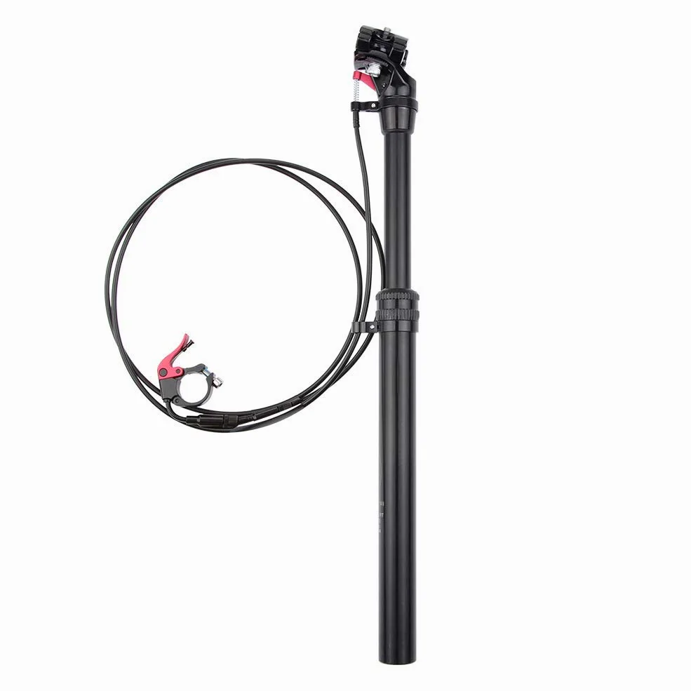 Tige de Selle télescopique pour VTT, en Alliage d'aluminium, réglable par Commande hydraulique à Distance, diamètre du Tube : 27,2 mm / 31,6 mm, 31,6 mm