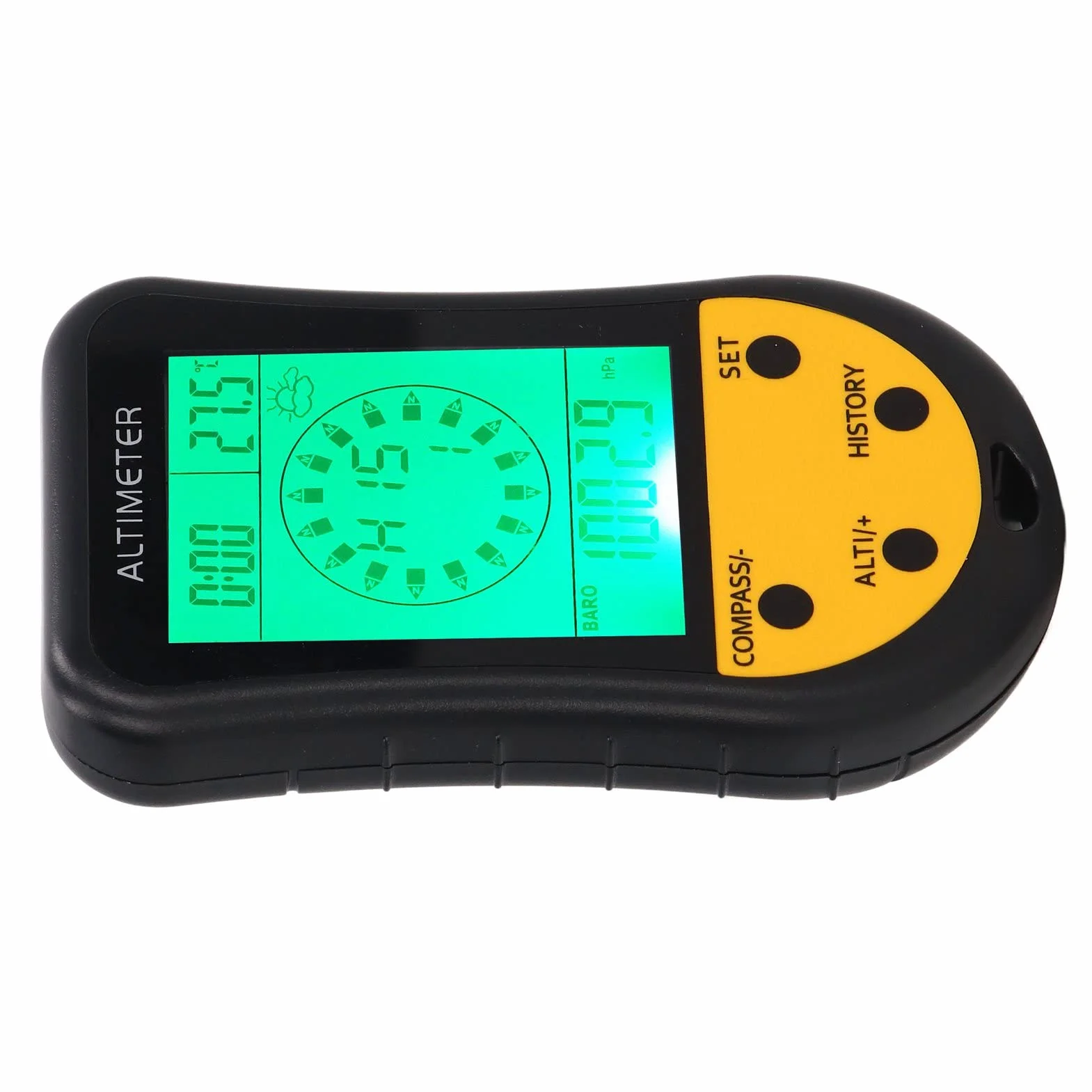 Altimètre Numérique 8 en 1 Baromètre Multifonction Thermomètre Météo Capteur Portable