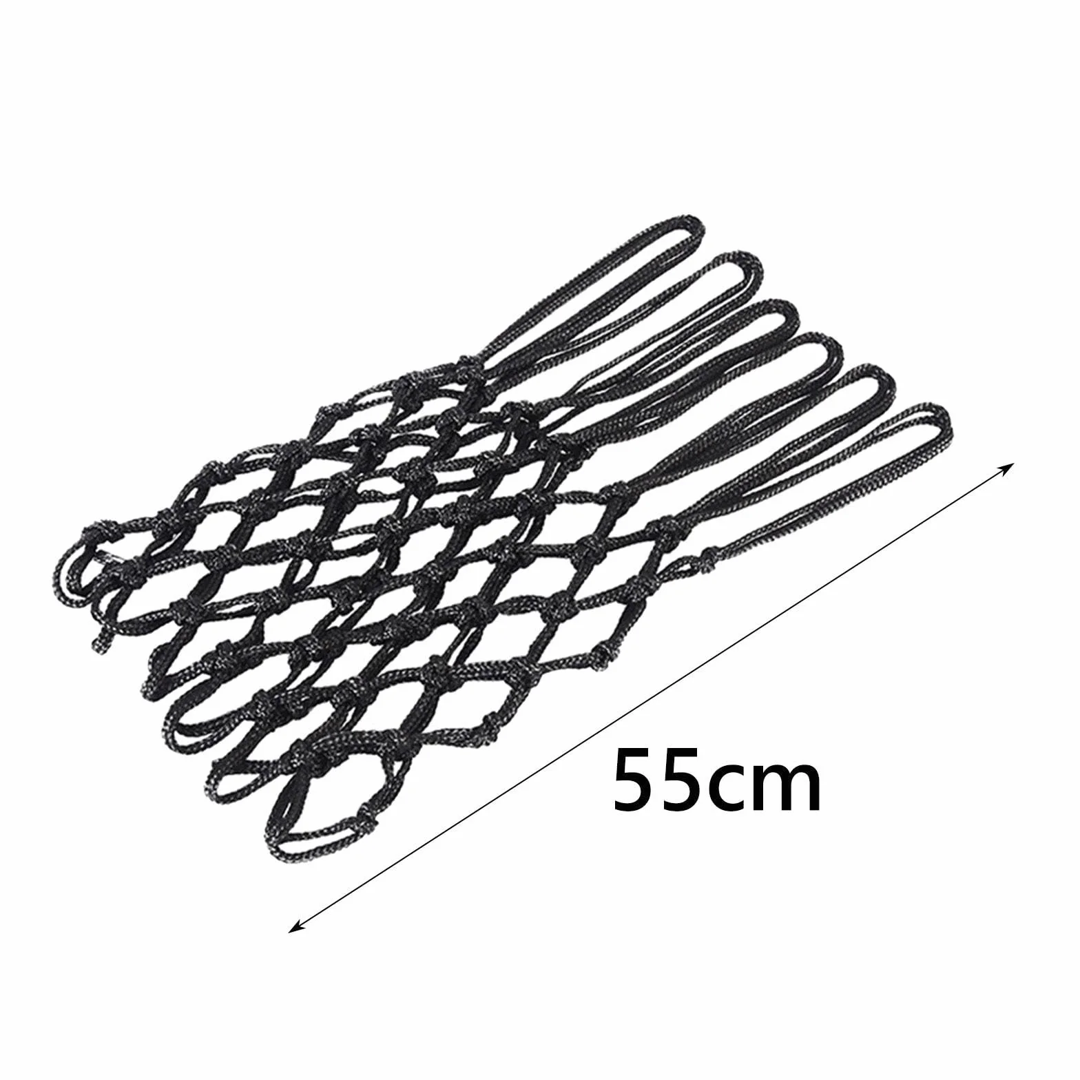Filet de Basket-Ball en Polyester de Remplacement Professionnel pour Entraînement Scolaire